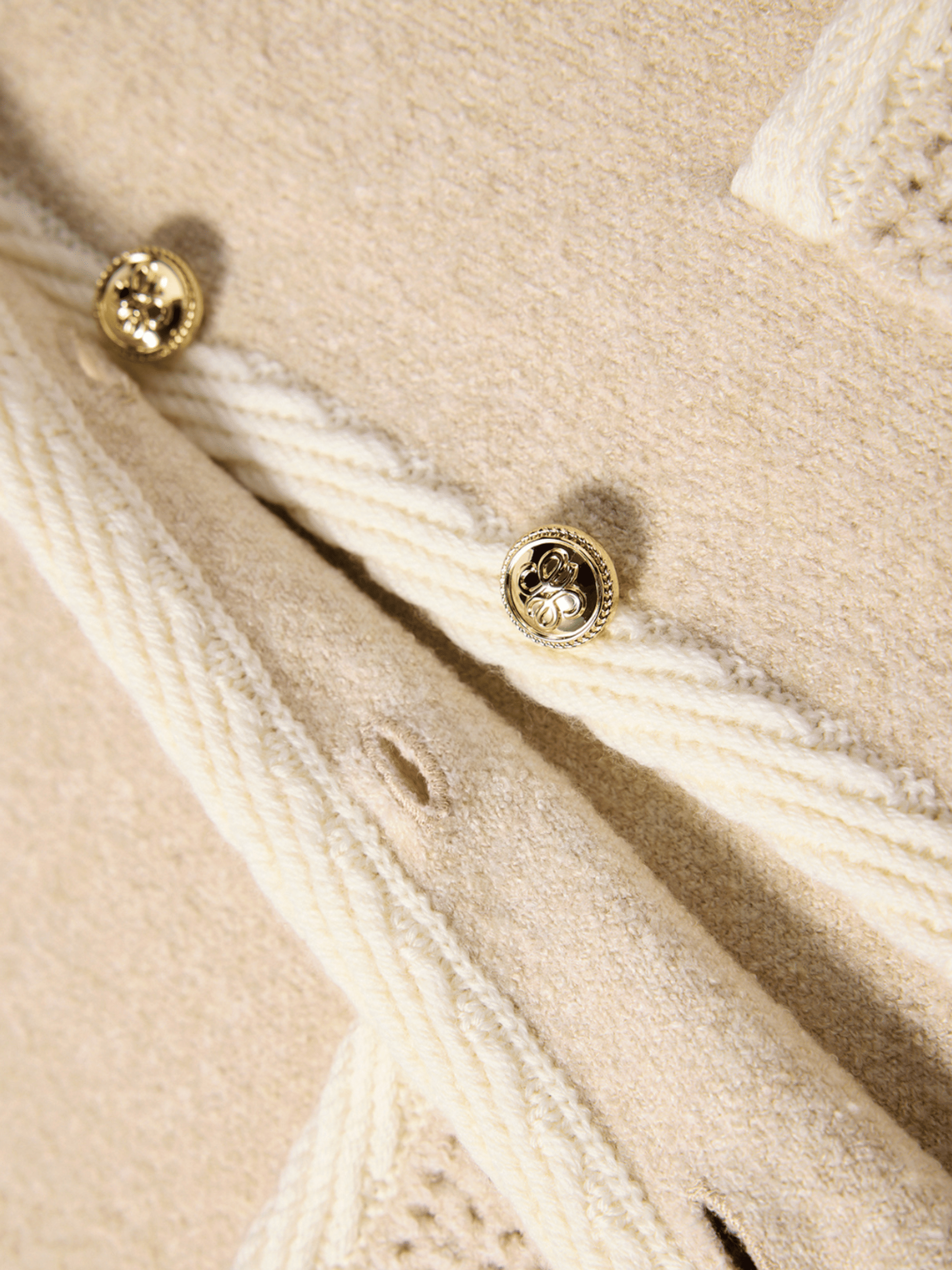 BOUCLÉ LAPEL JACKET made by CRUSH Collection