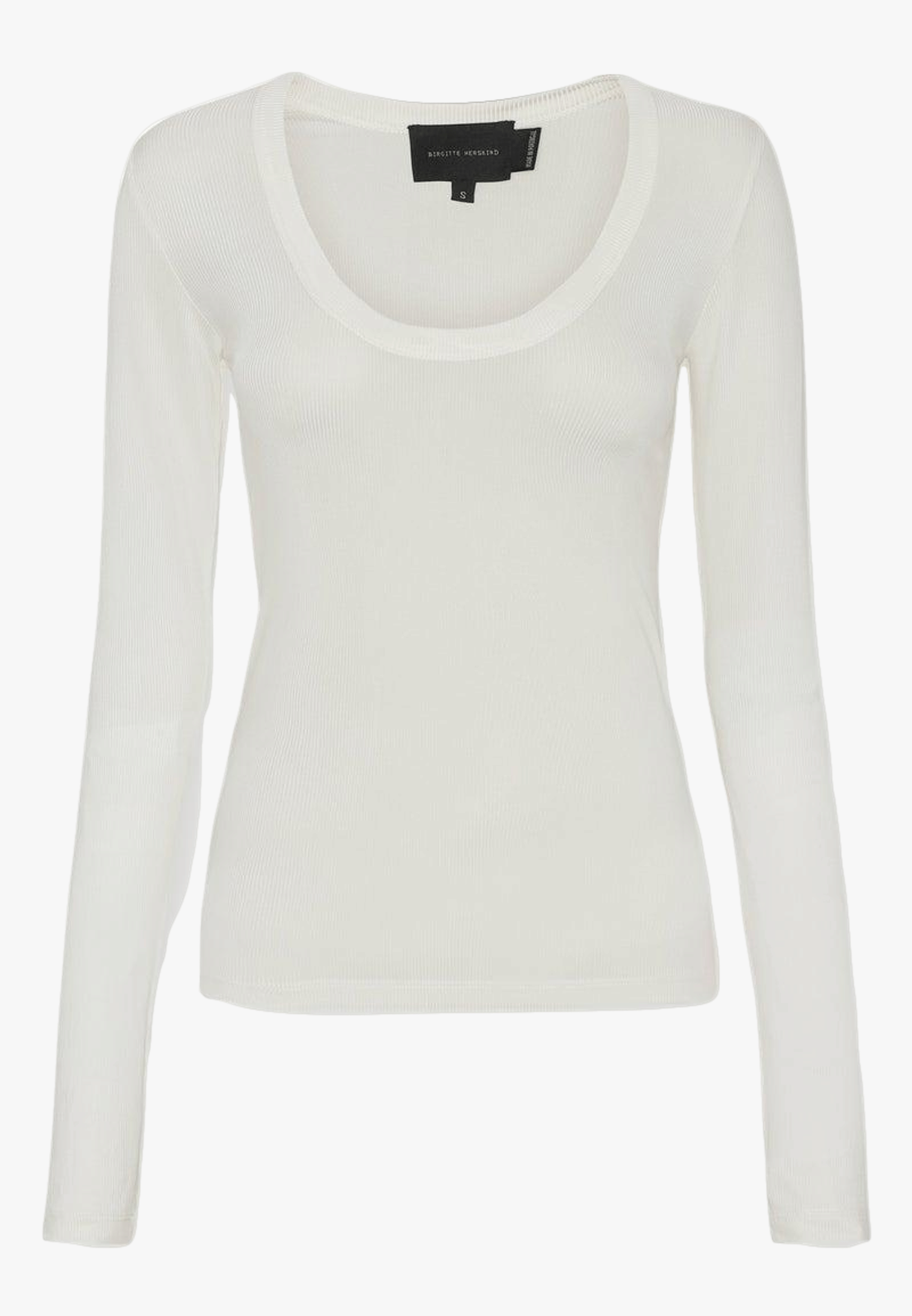 Indy T-Shirt l/s - White made by HERSKIND