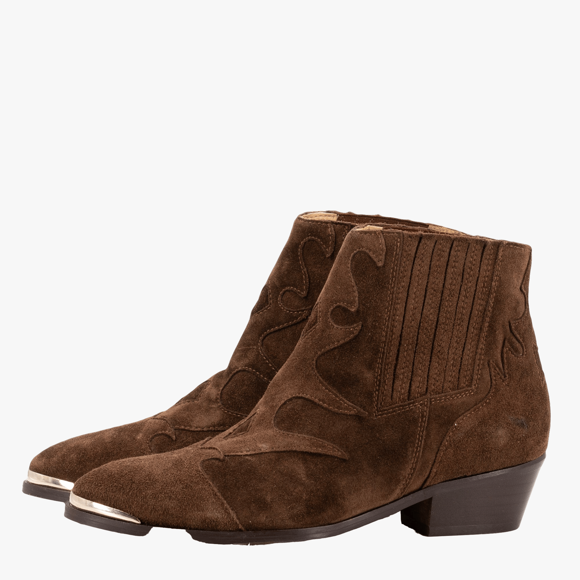 SONIA WESTERN ANKLE BOOTS made by Toral