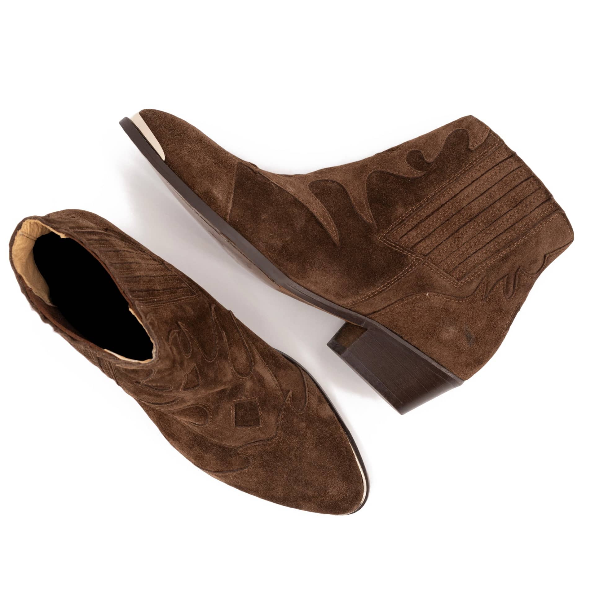 SONIA WESTERN ANKLE BOOTS made by Toral