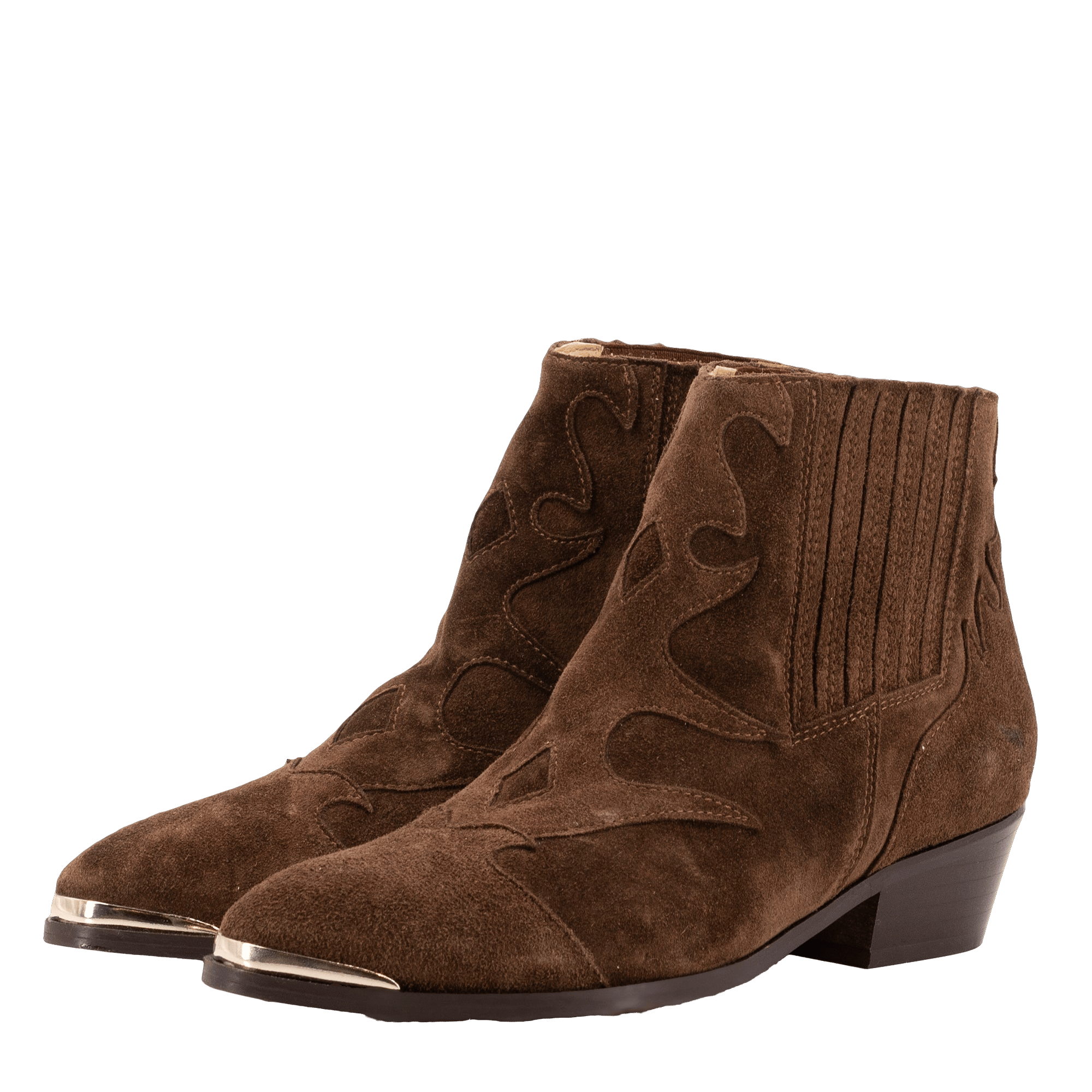 SONIA WESTERN ANKLE BOOTS made by Toral