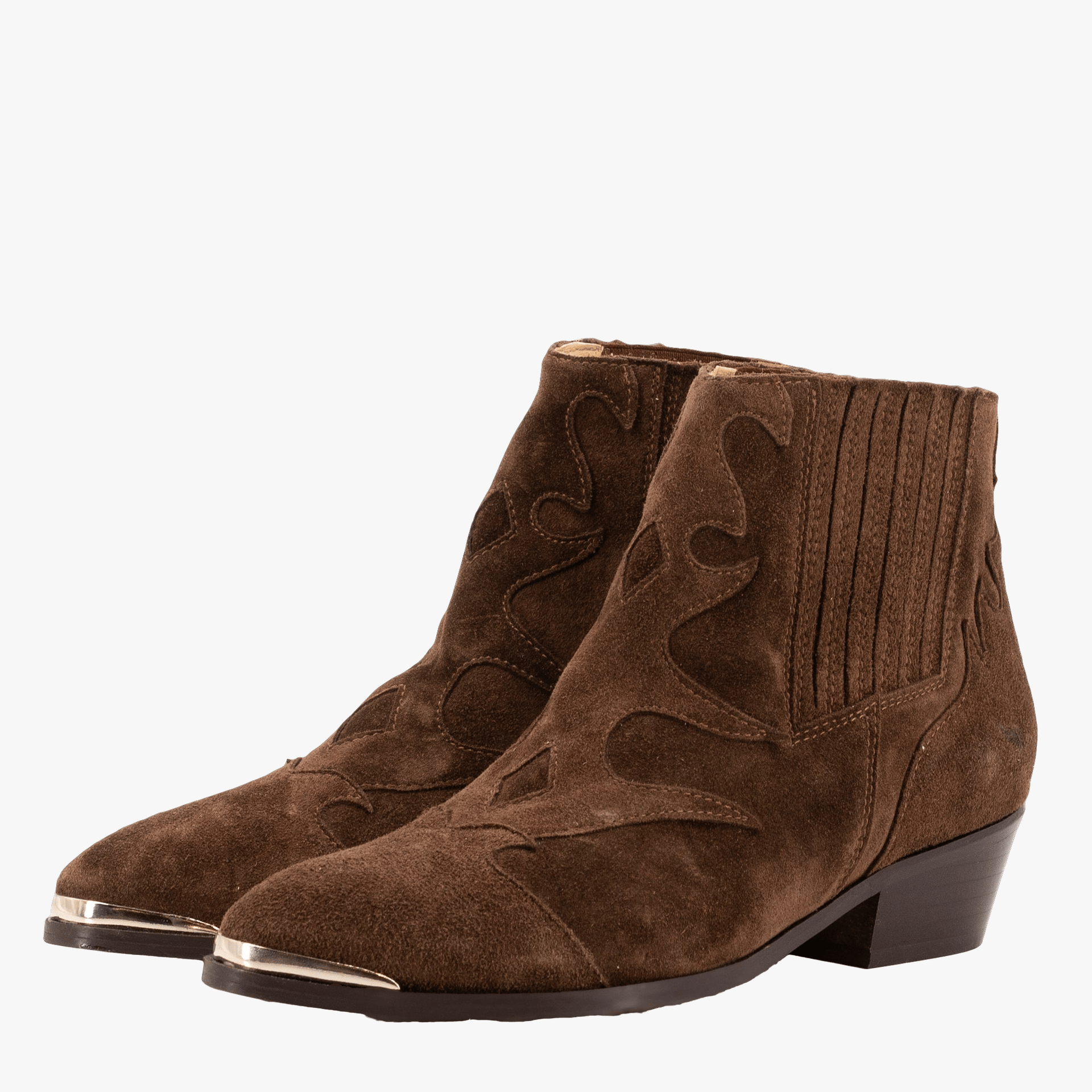 SONIA WESTERN ANKLE BOOTS made by Toral