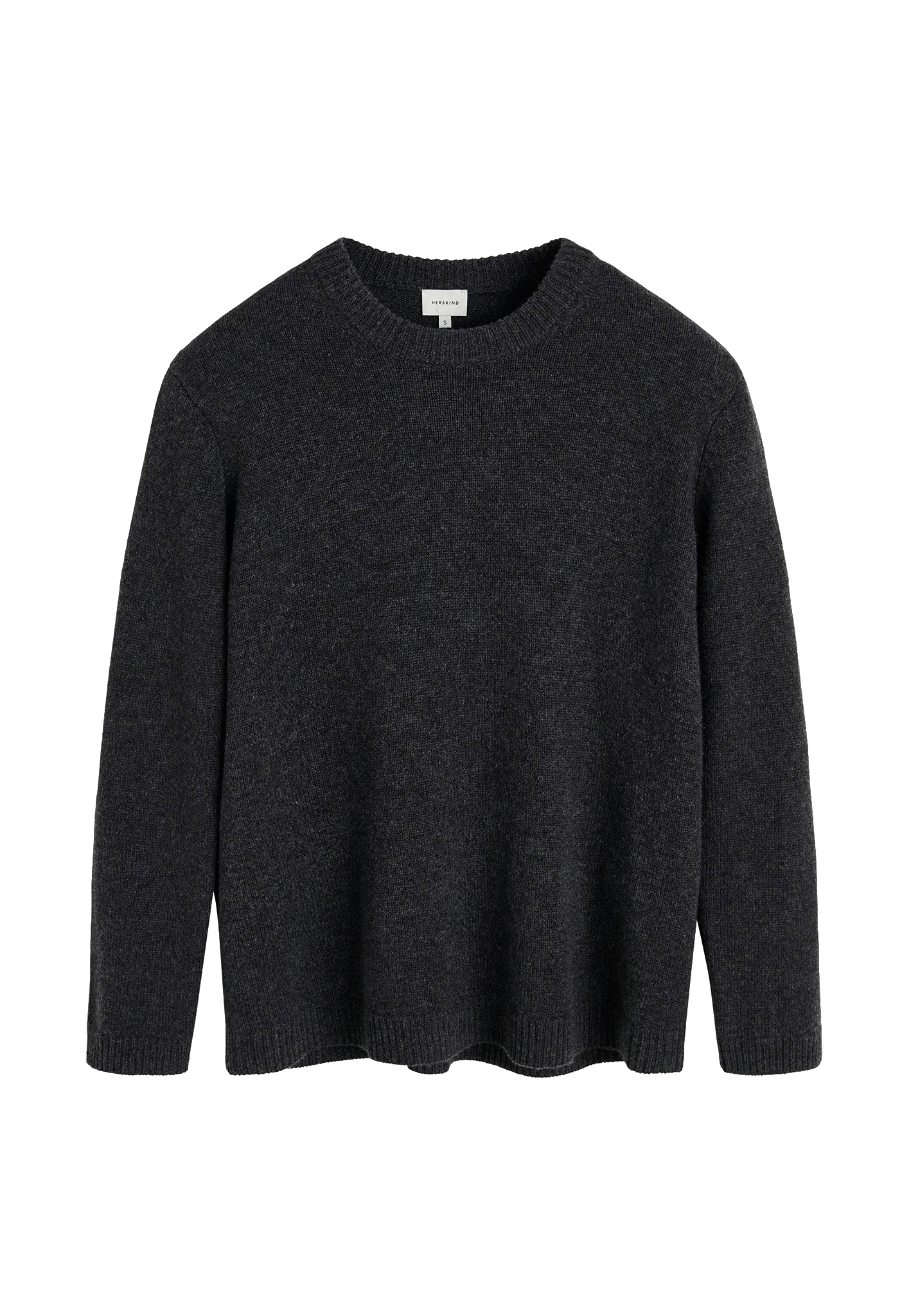Medina Knit Sweater - Dark Grey made by HERSKIND