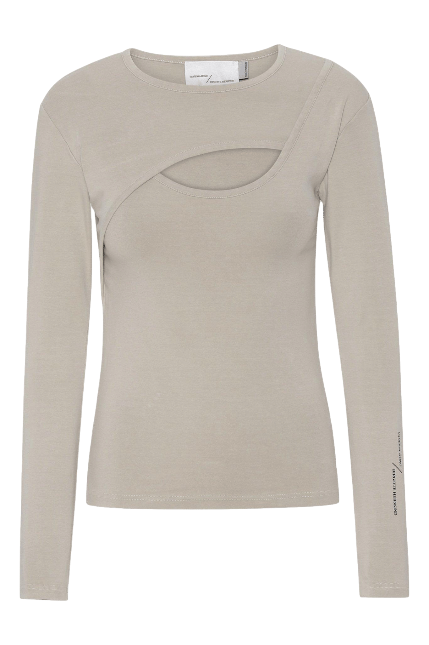 Just Blouse - Coffee in Beige made by HERSKIND