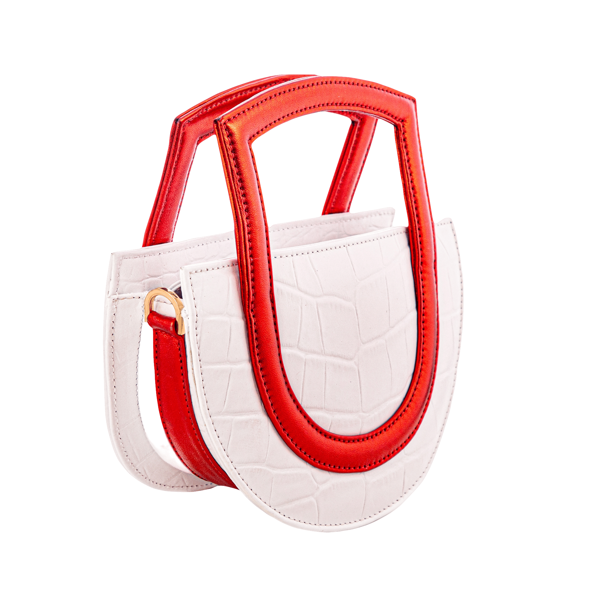 Sukoon - White - Top Handle bag made by ALIEL
