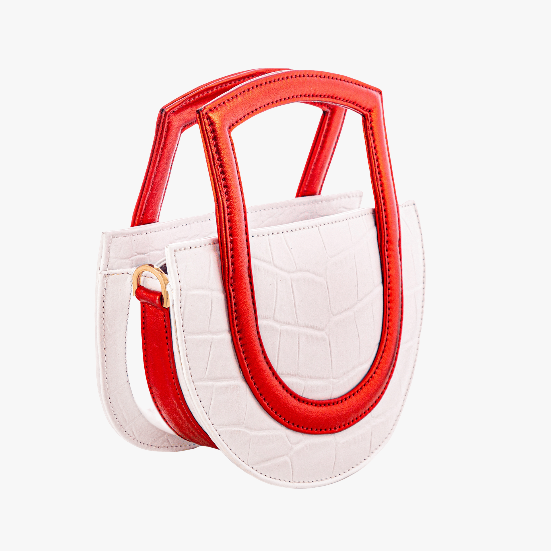 Sukoon - White - Top Handle bag made by ALIEL