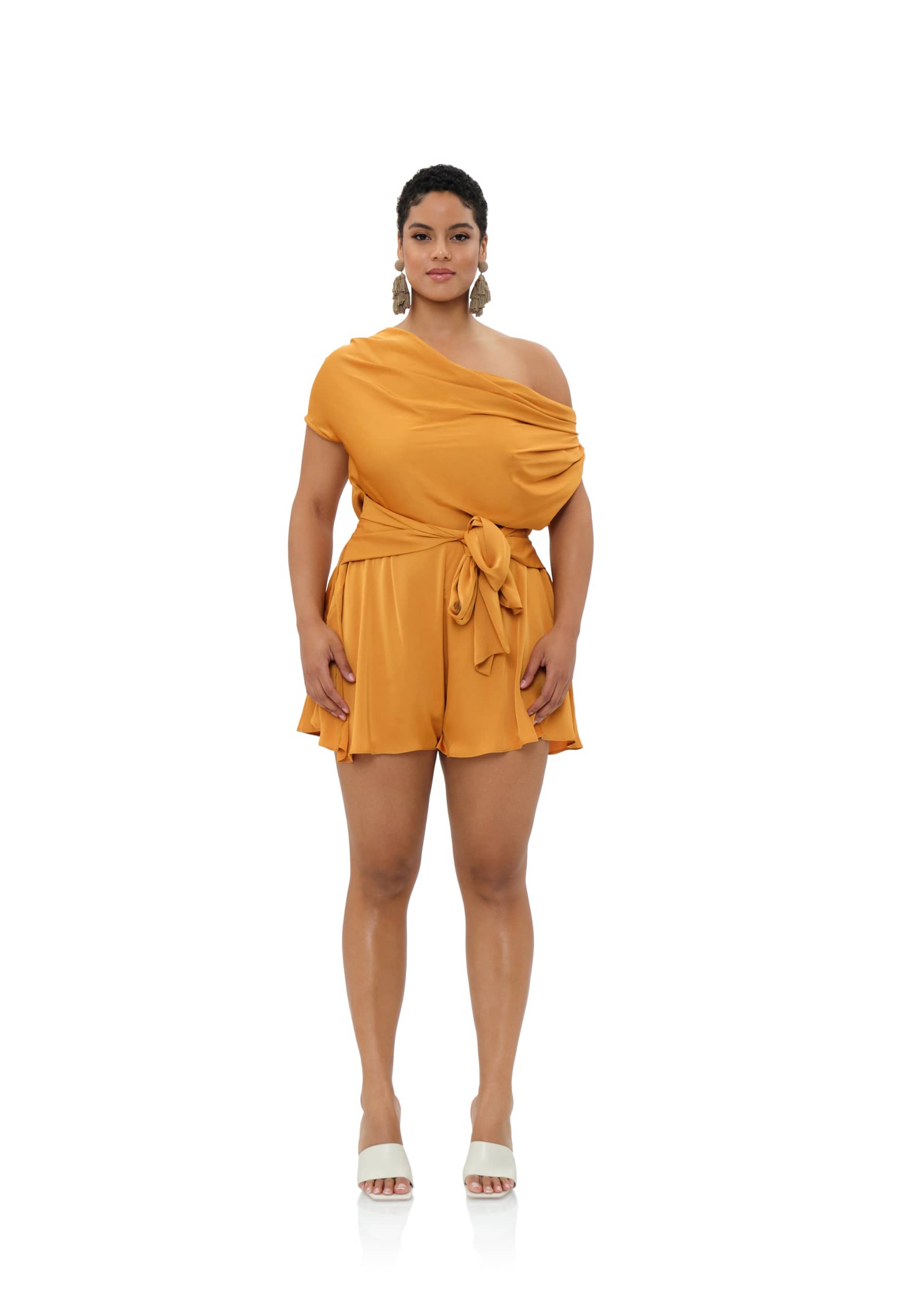 EDAH ROMPER - GOLD made by Andrea Iyamah