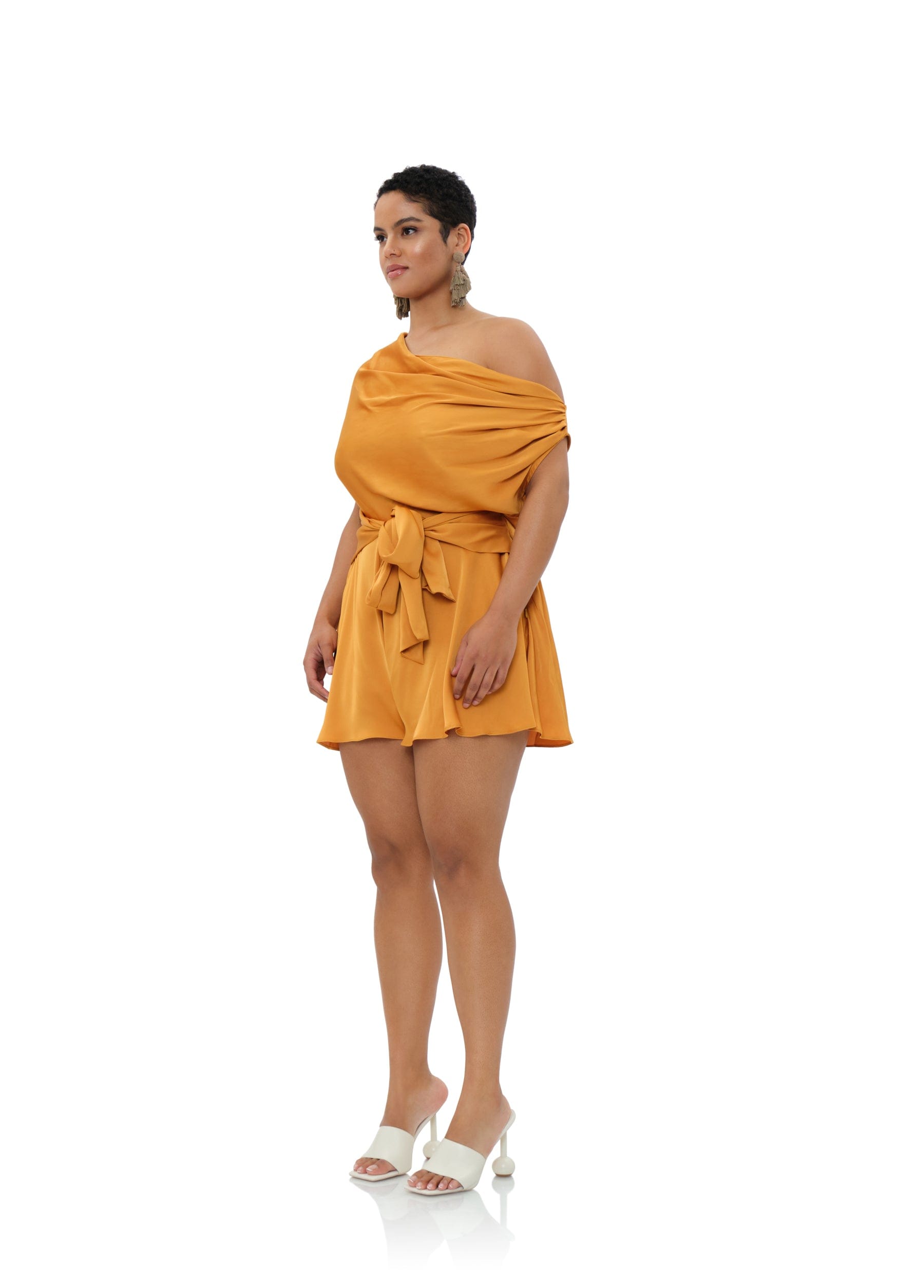 EDAH ROMPER - GOLD made by Andrea Iyamah