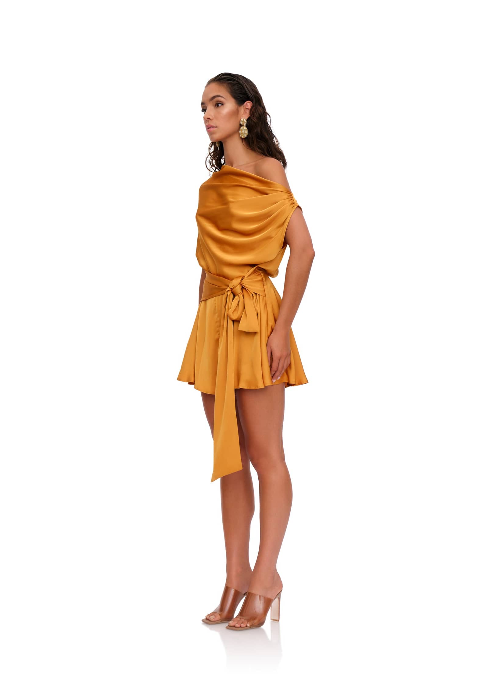 EDAH ROMPER - GOLD made by Andrea Iyamah
