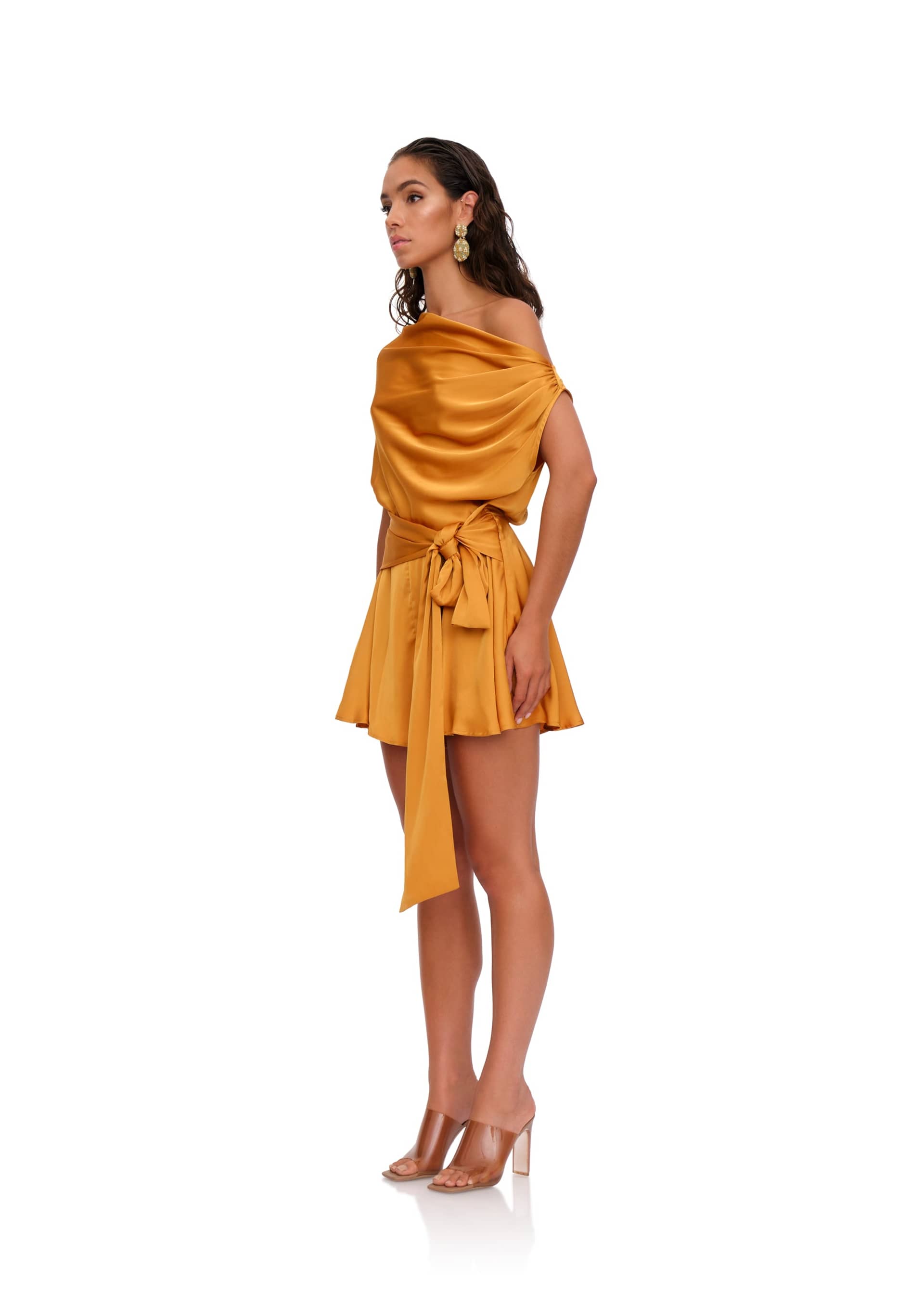 EDAH ROMPER - GOLD made by Andrea Iyamah