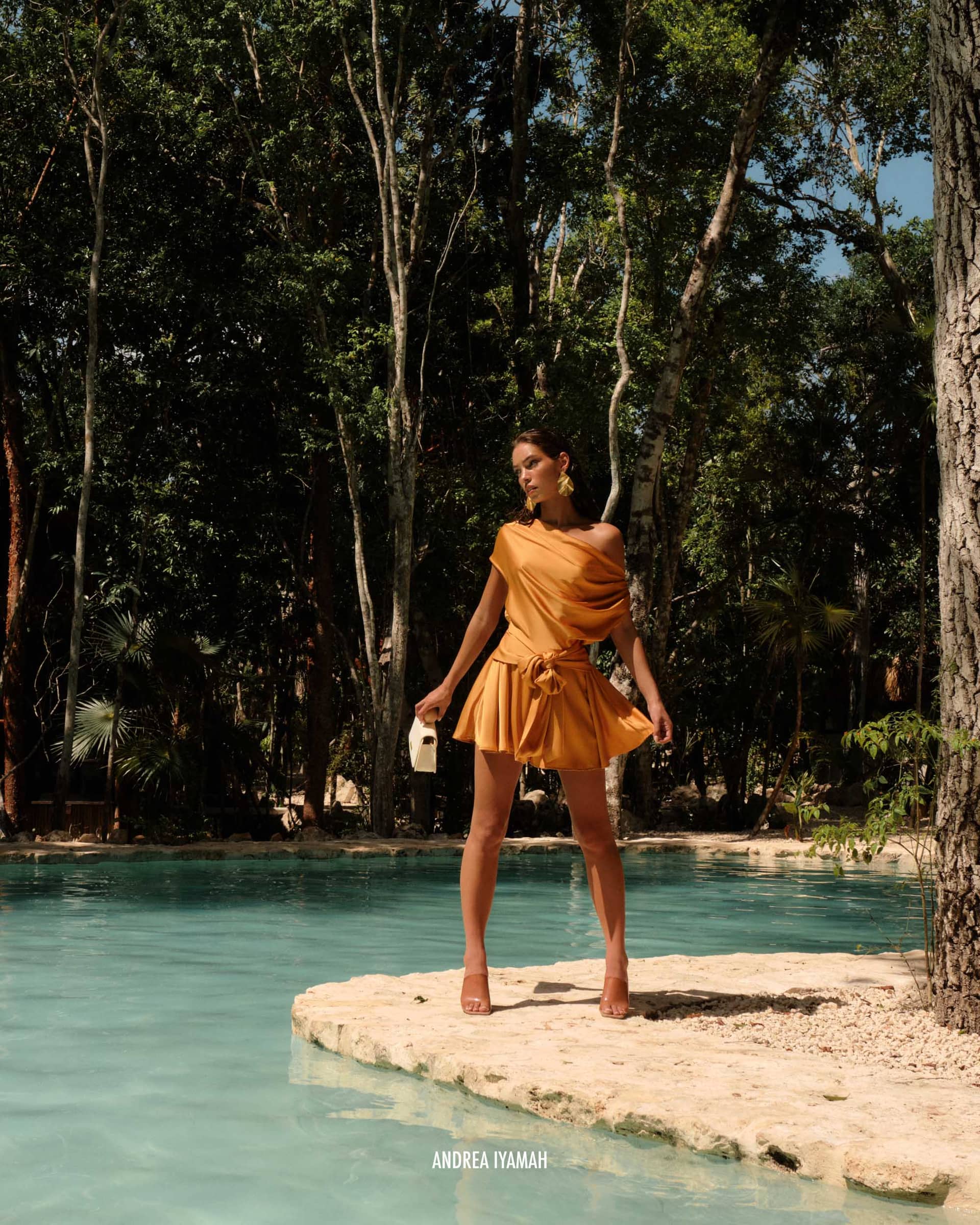 EDAH ROMPER - GOLD made by Andrea Iyamah