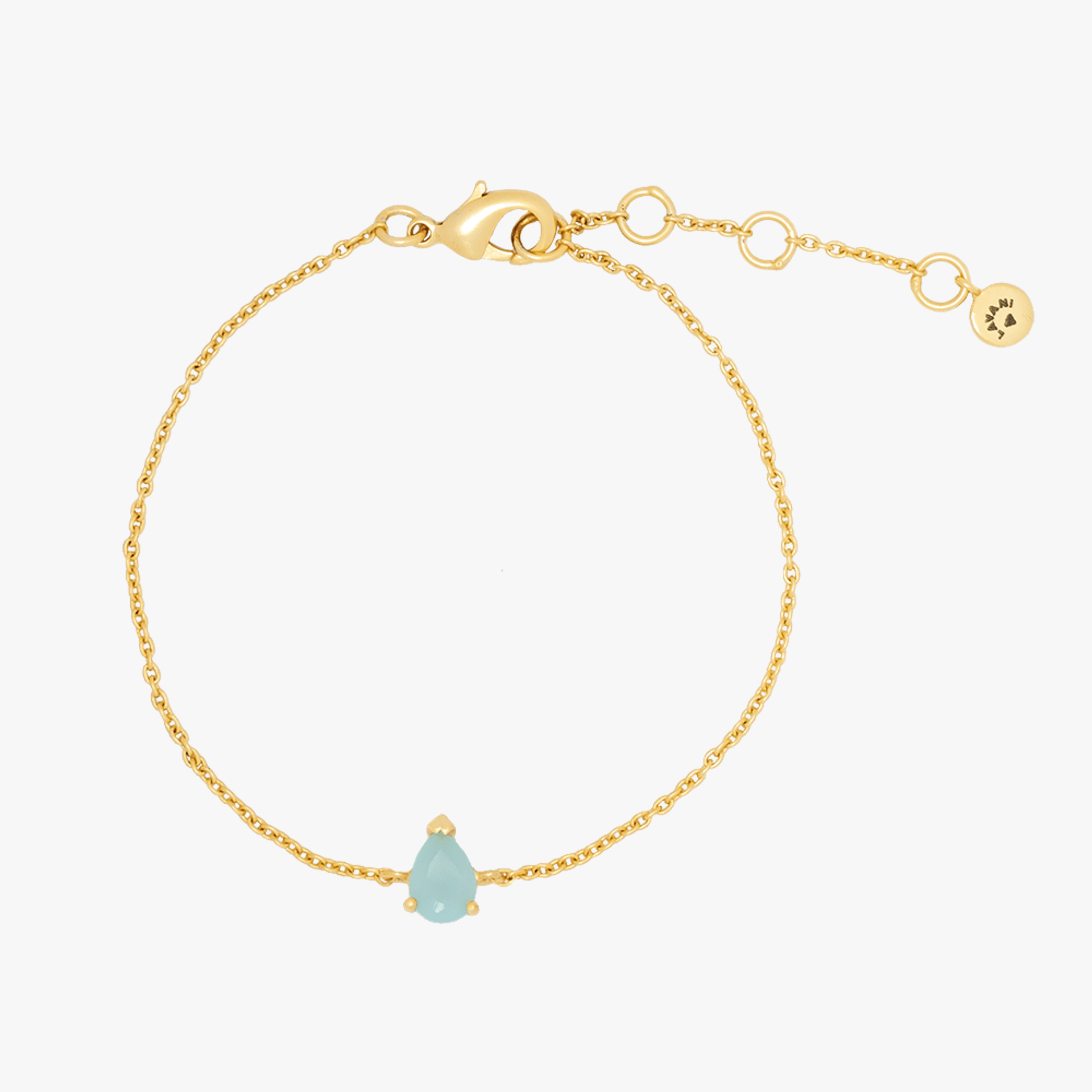 Pride Mini Aquamarine Bracelet made by Lavani Jewels