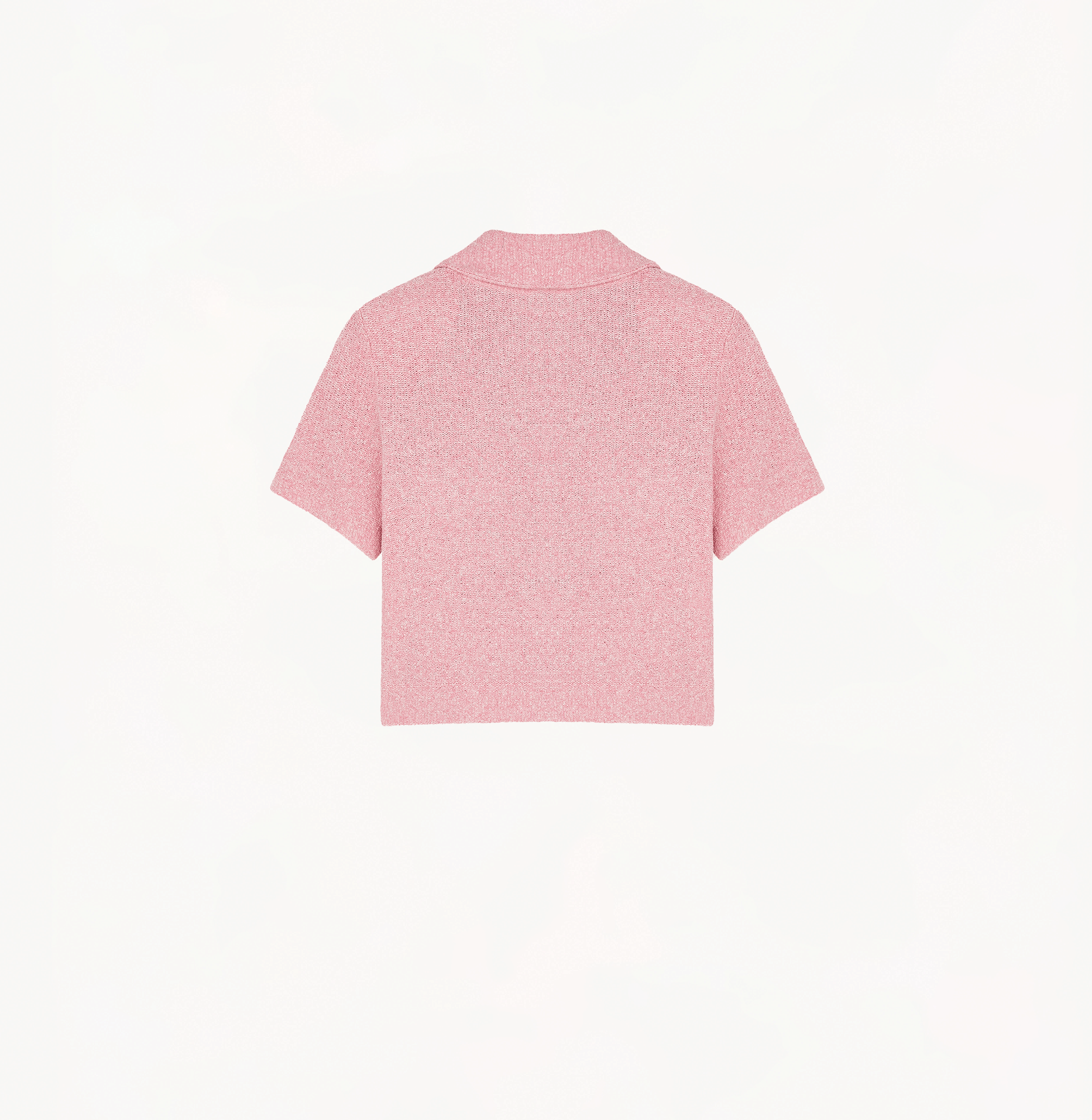 BOUCLÉ SHORT-SLEEVED JACKET made by CRUSH Collection