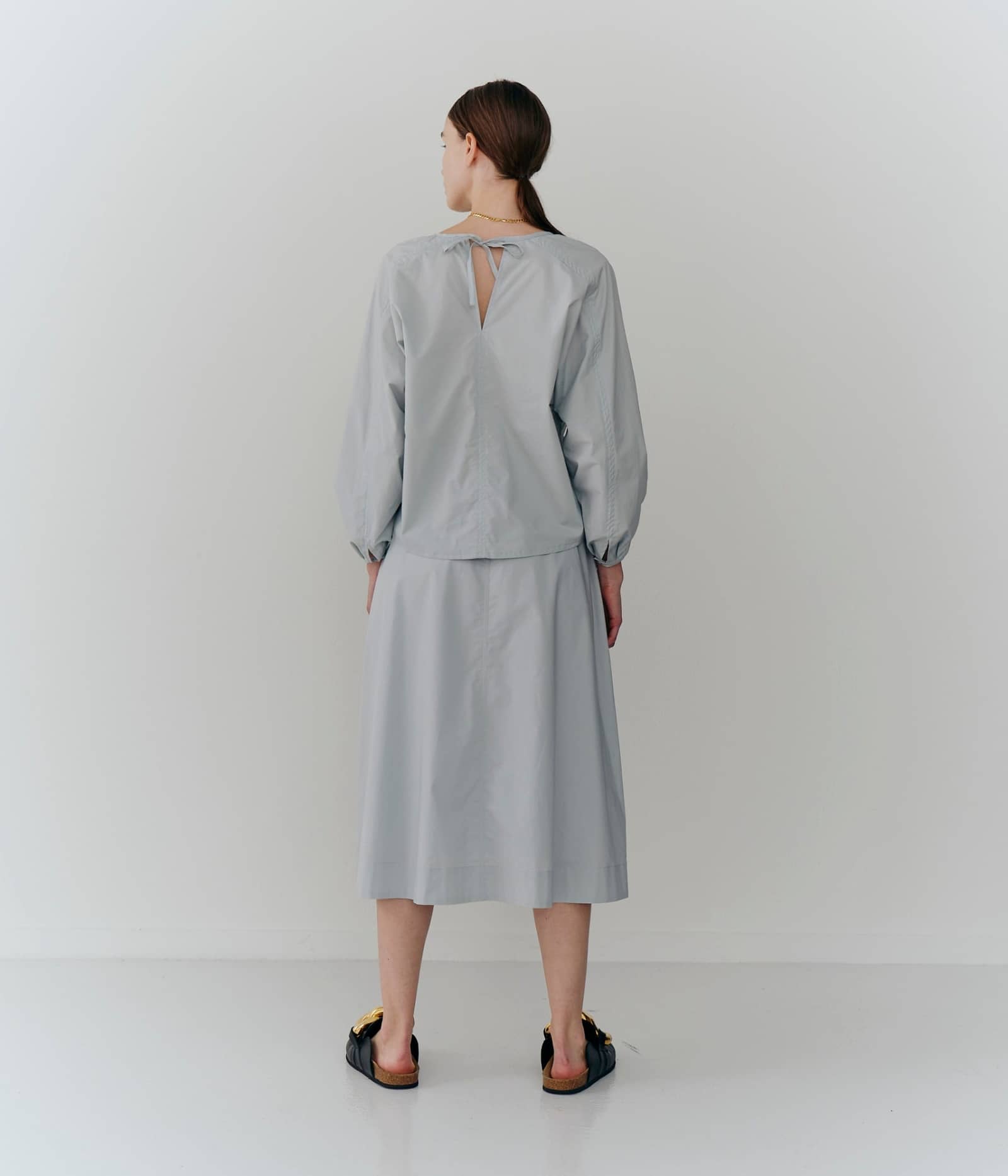 Berna Skirt - Dust Blue made by HERSKIND