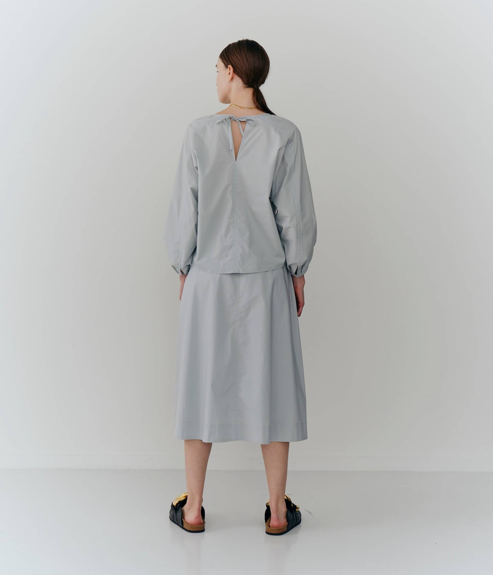 Berna Skirt - Dust Blue made by HERSKIND