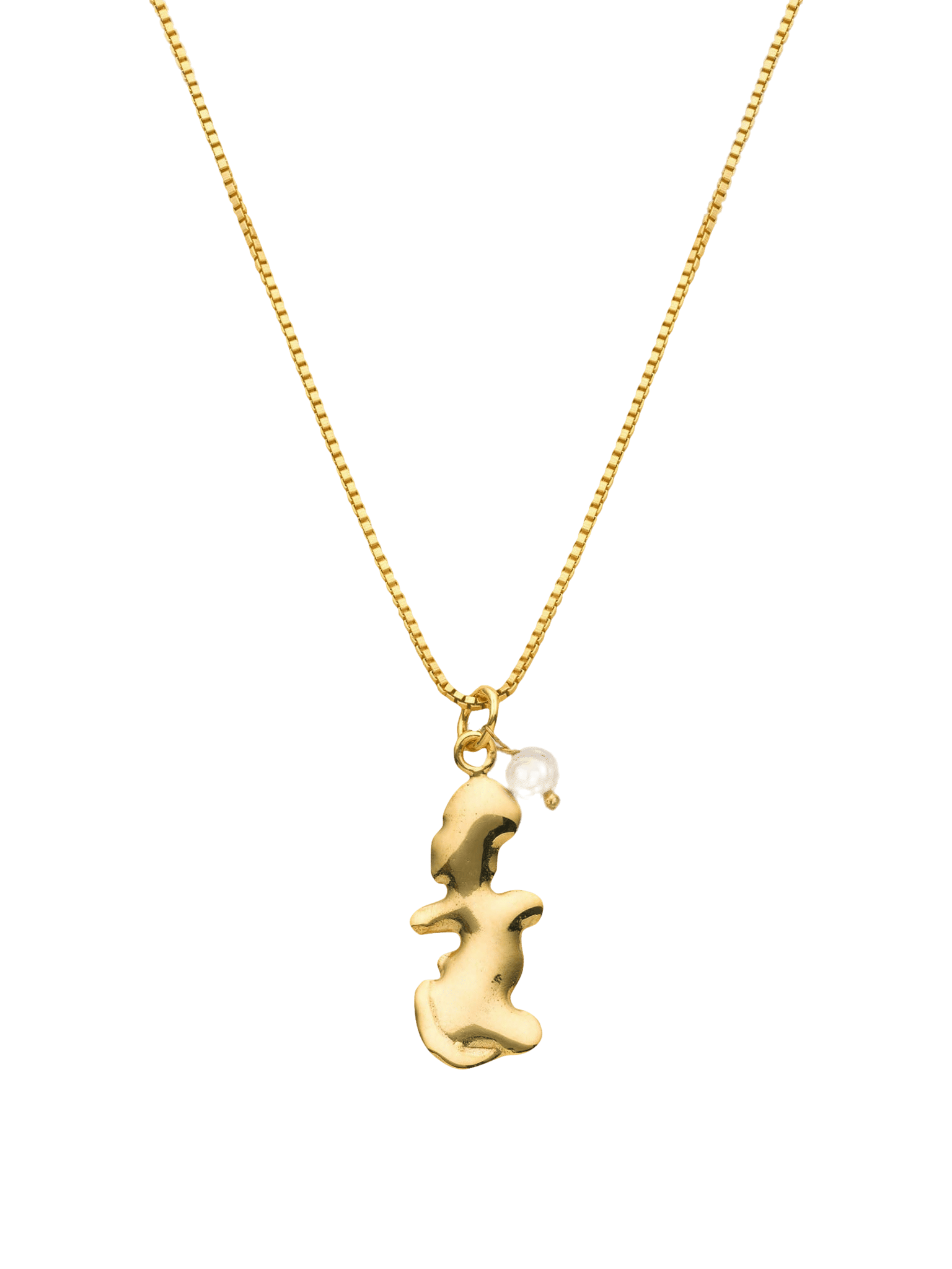 Euphoria Shaman Small Necklace Gold in Gold made by Eva Remenyi