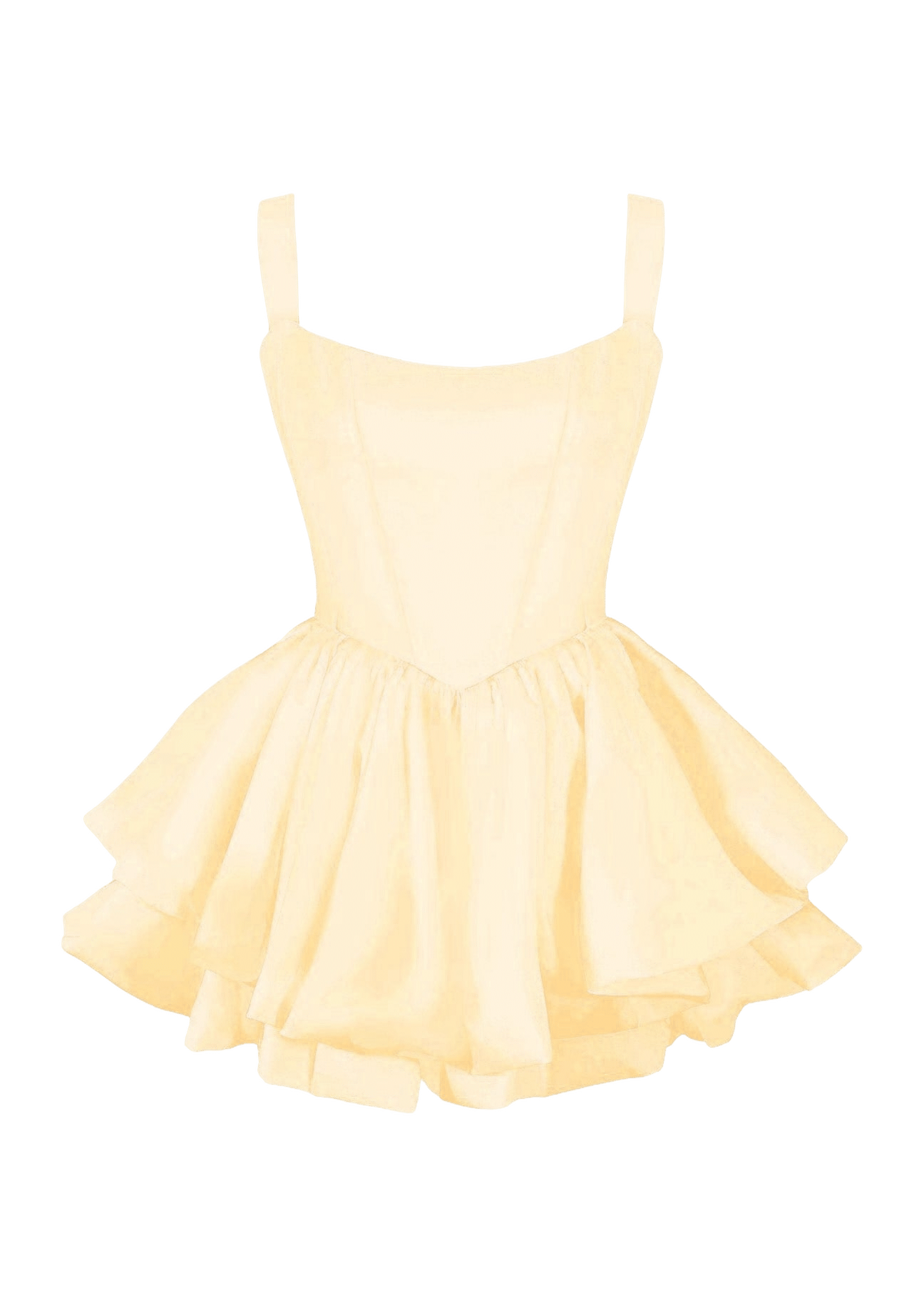 Este Dress - Butter Yellow made by Gigii's