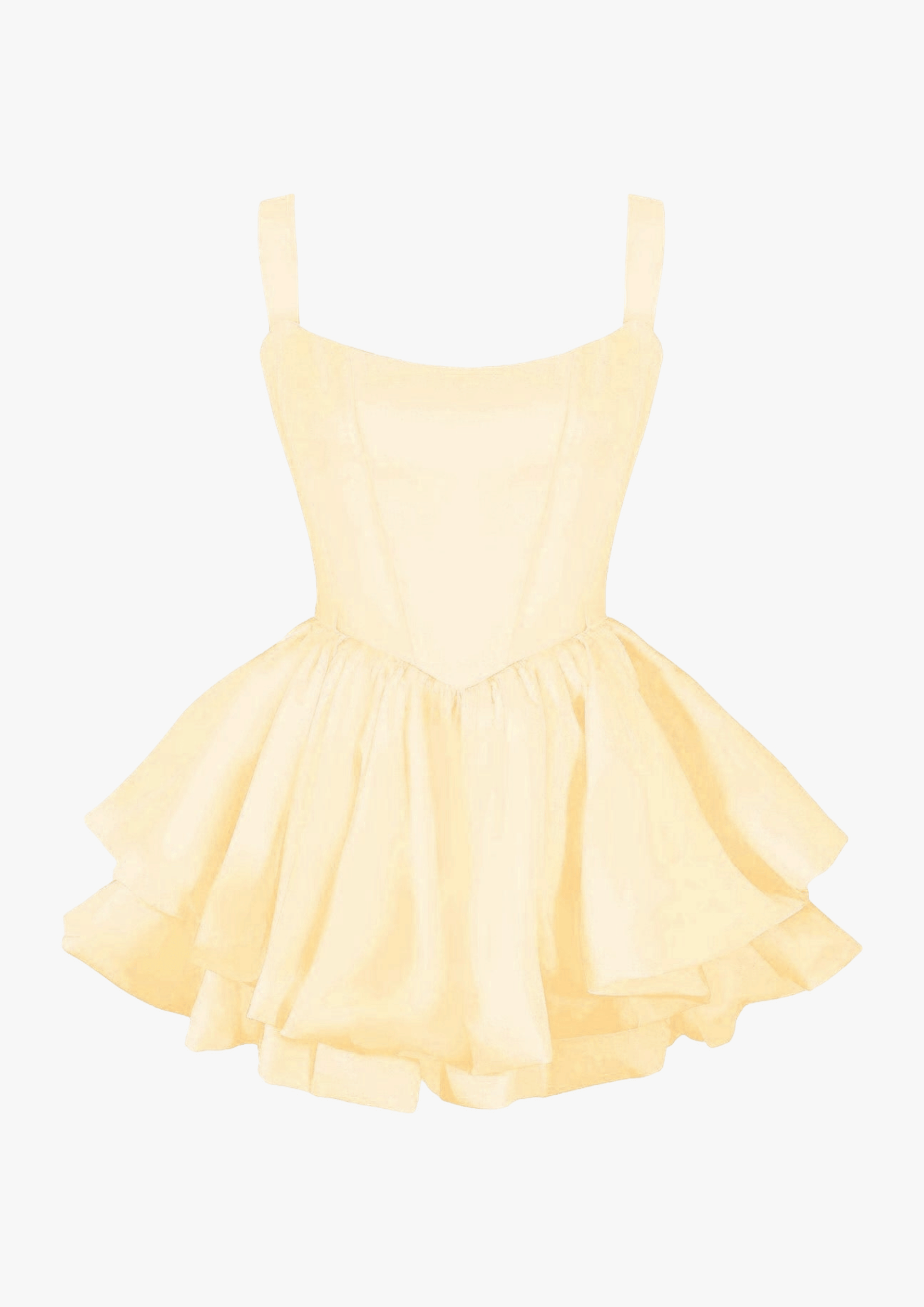Este Dress - Butter Yellow made by Gigii's