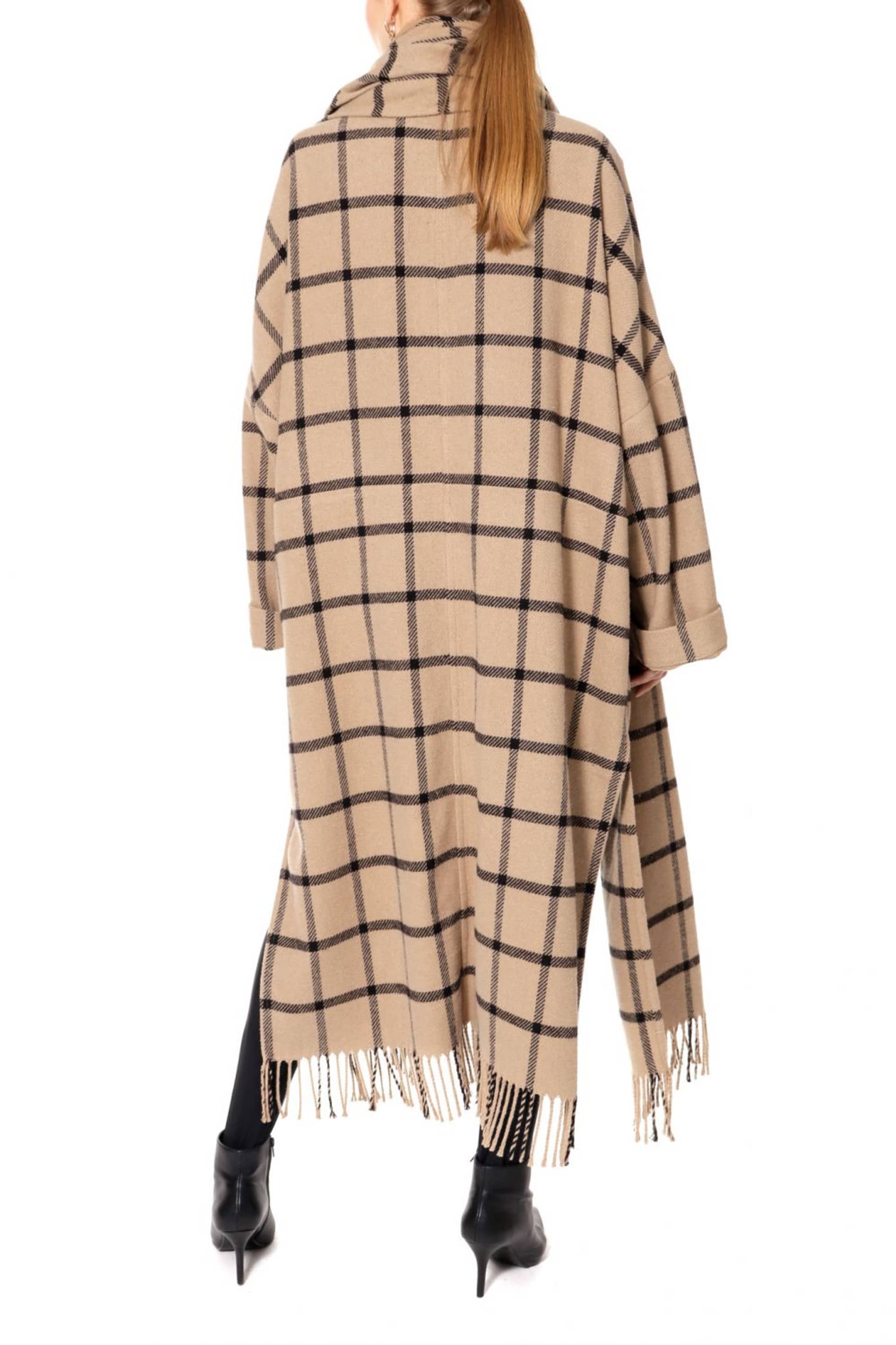 Coat Mischa Nomad in Beige made by HALEWSKI