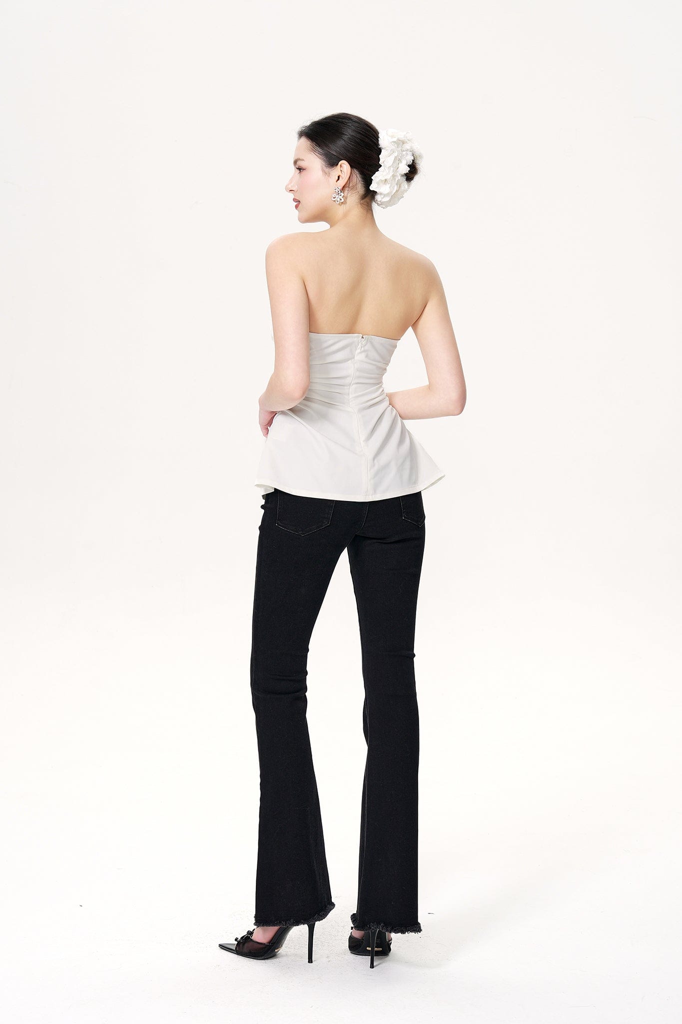 Margaux Top (White) made by Nana Jacqueline