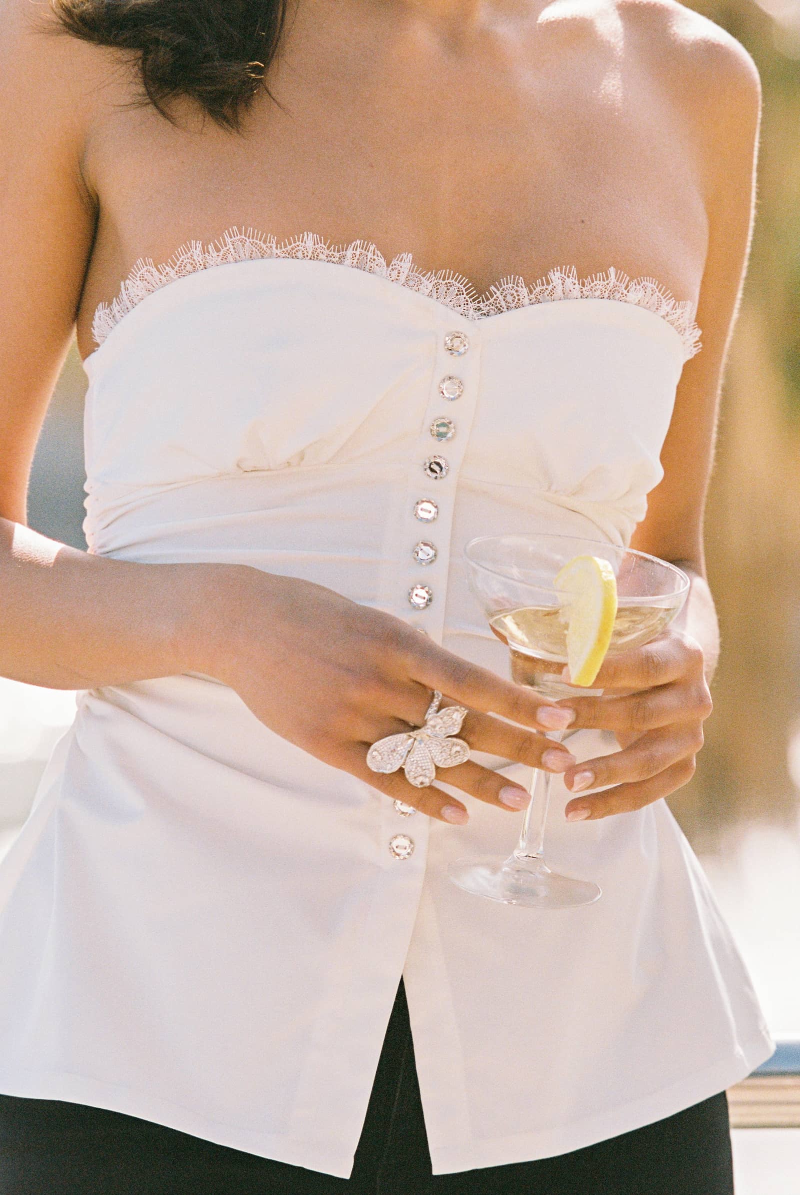 Margaux Top (White) made by Nana Jacqueline