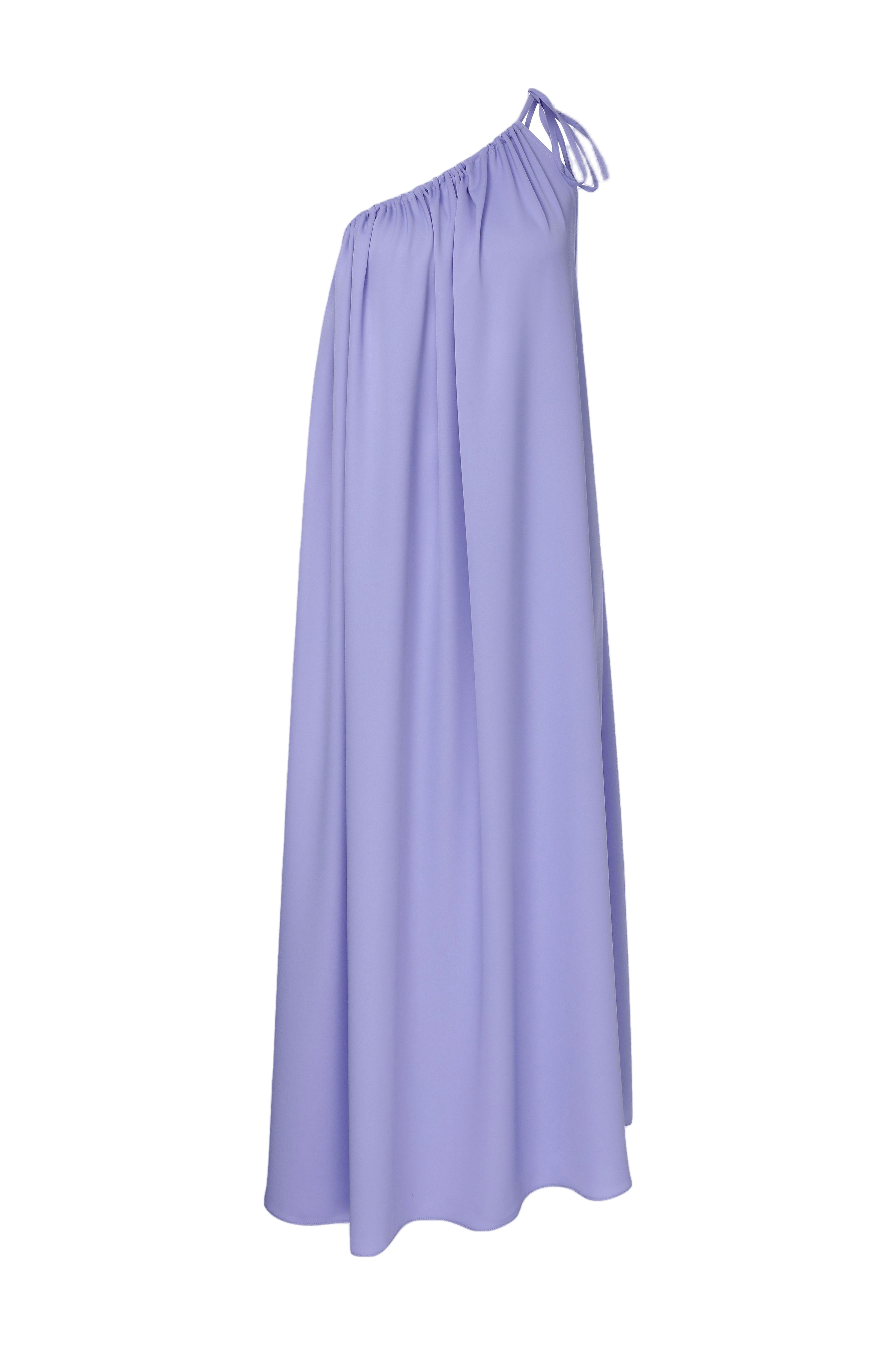 Odie One Shoulder Viscose Dress made by Nazli Ceren