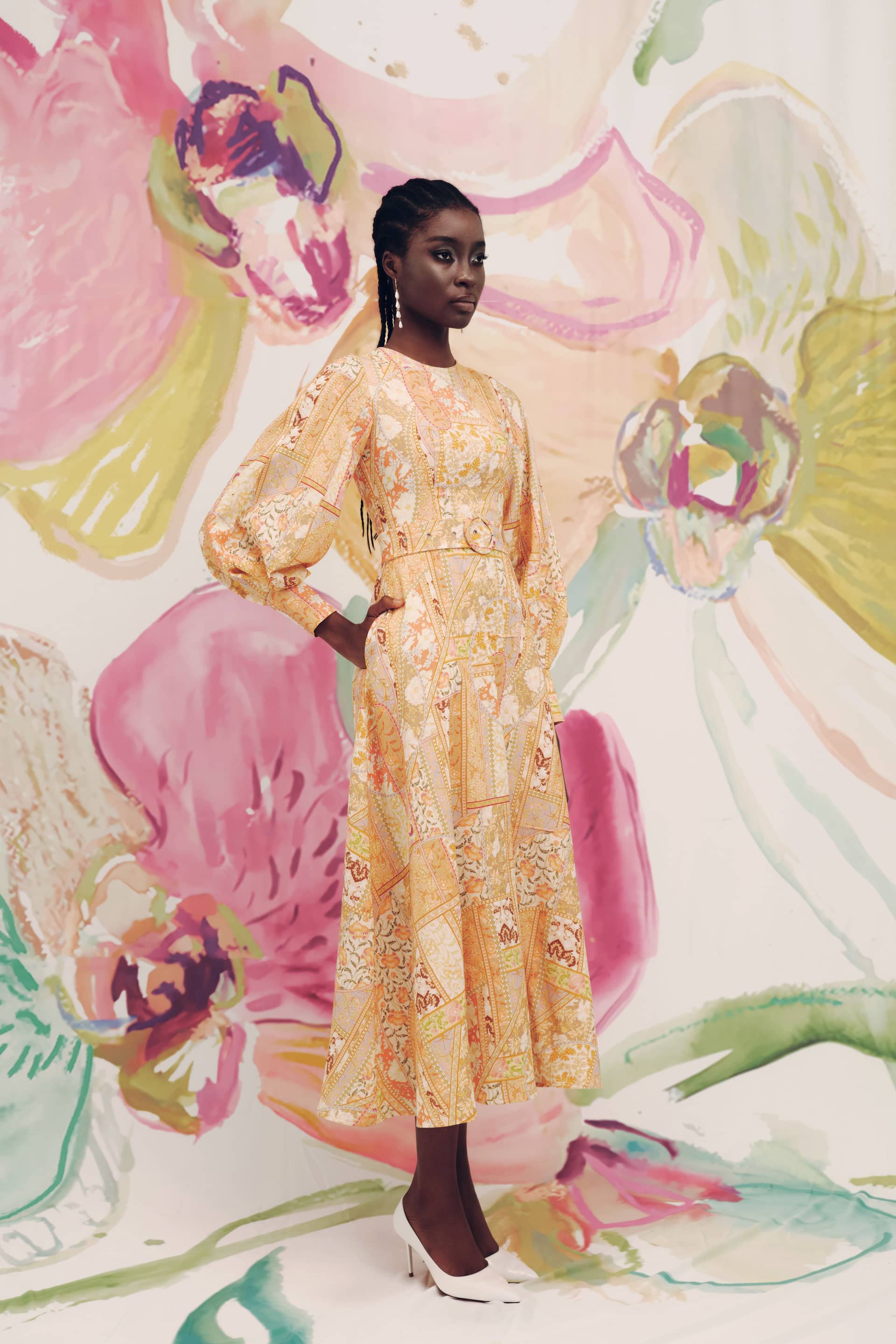 Ethereal Maxi Dress made by JUSTIN TONG