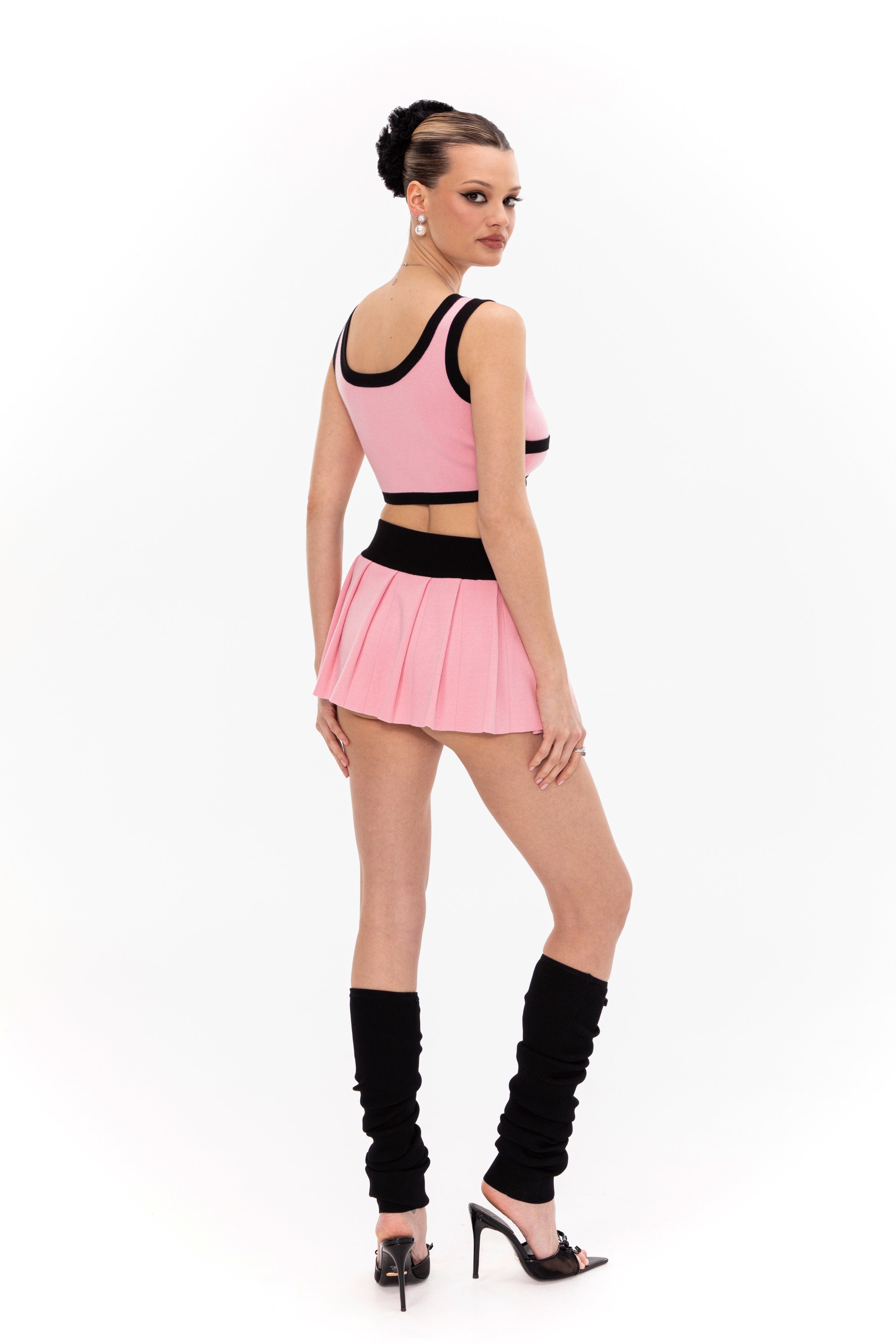 Hazel Skirt (Pink) made by Nana Jacqueline