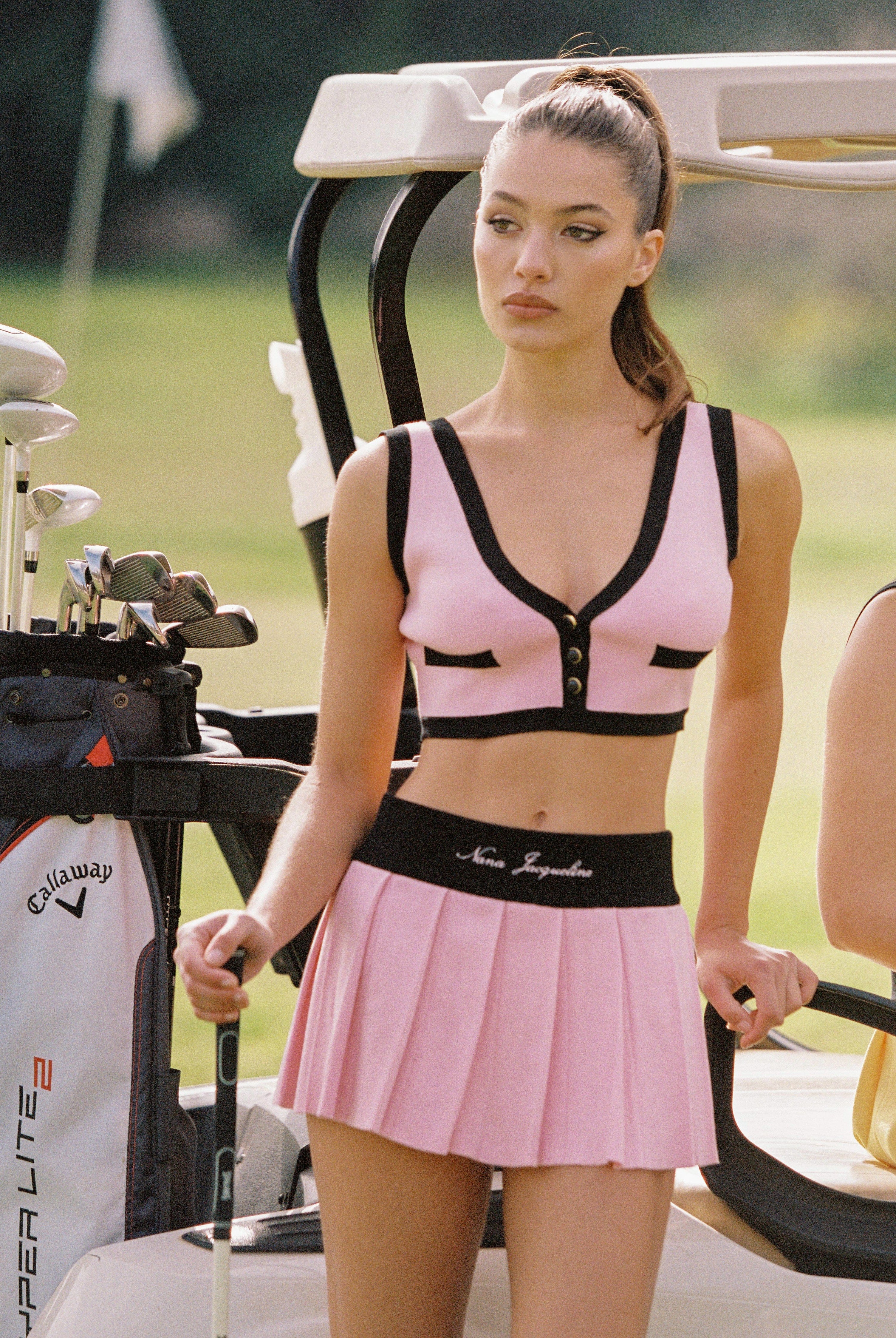 Hazel Skirt (Pink) made by Nana Jacqueline