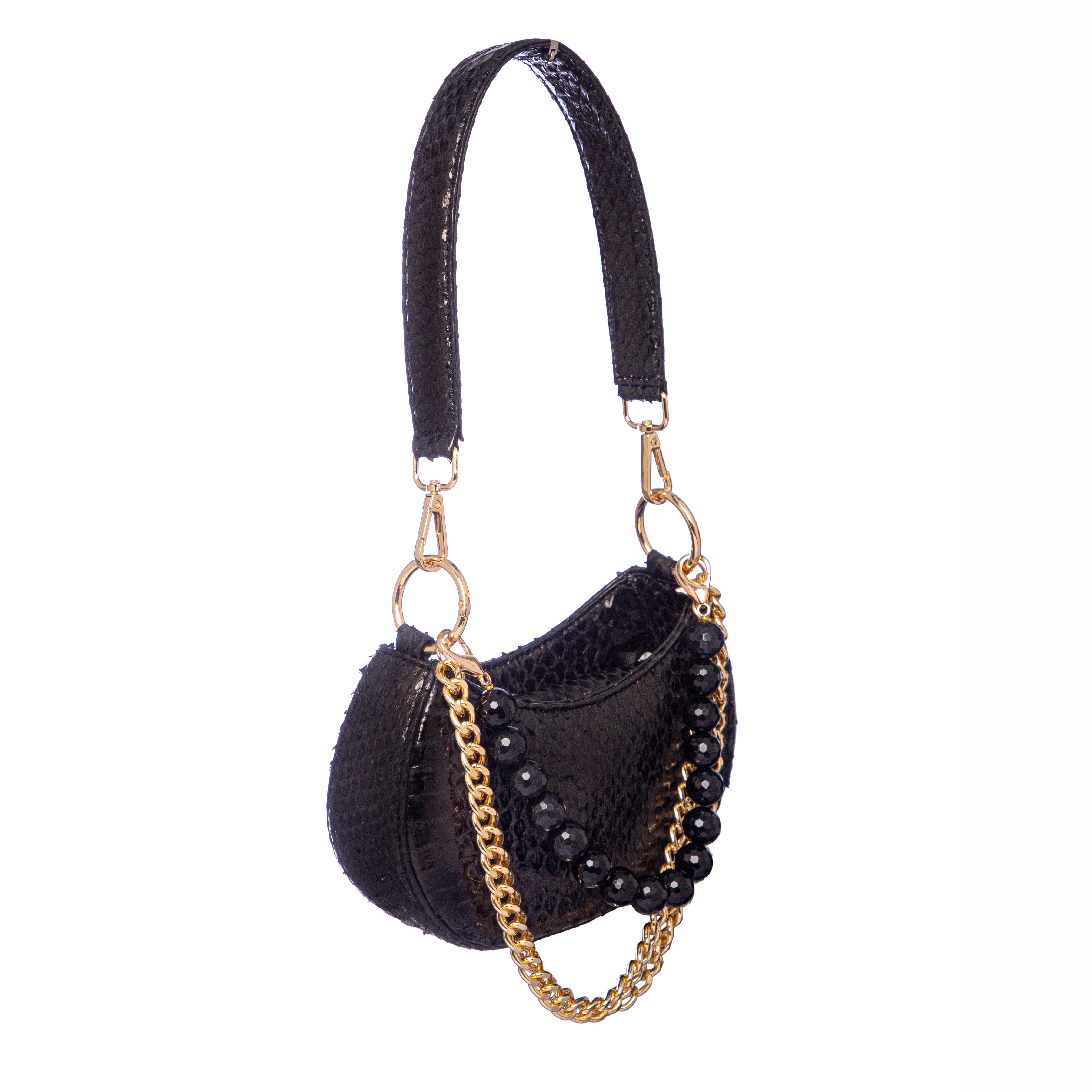 Basita - Black - Hand Bag made by ALIEL