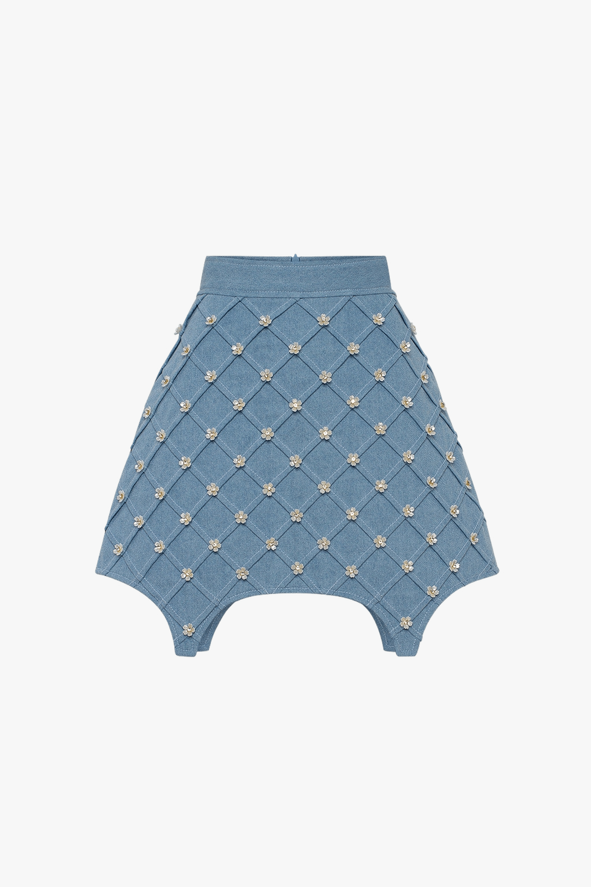 Denim Mini Skirt made by Guranda