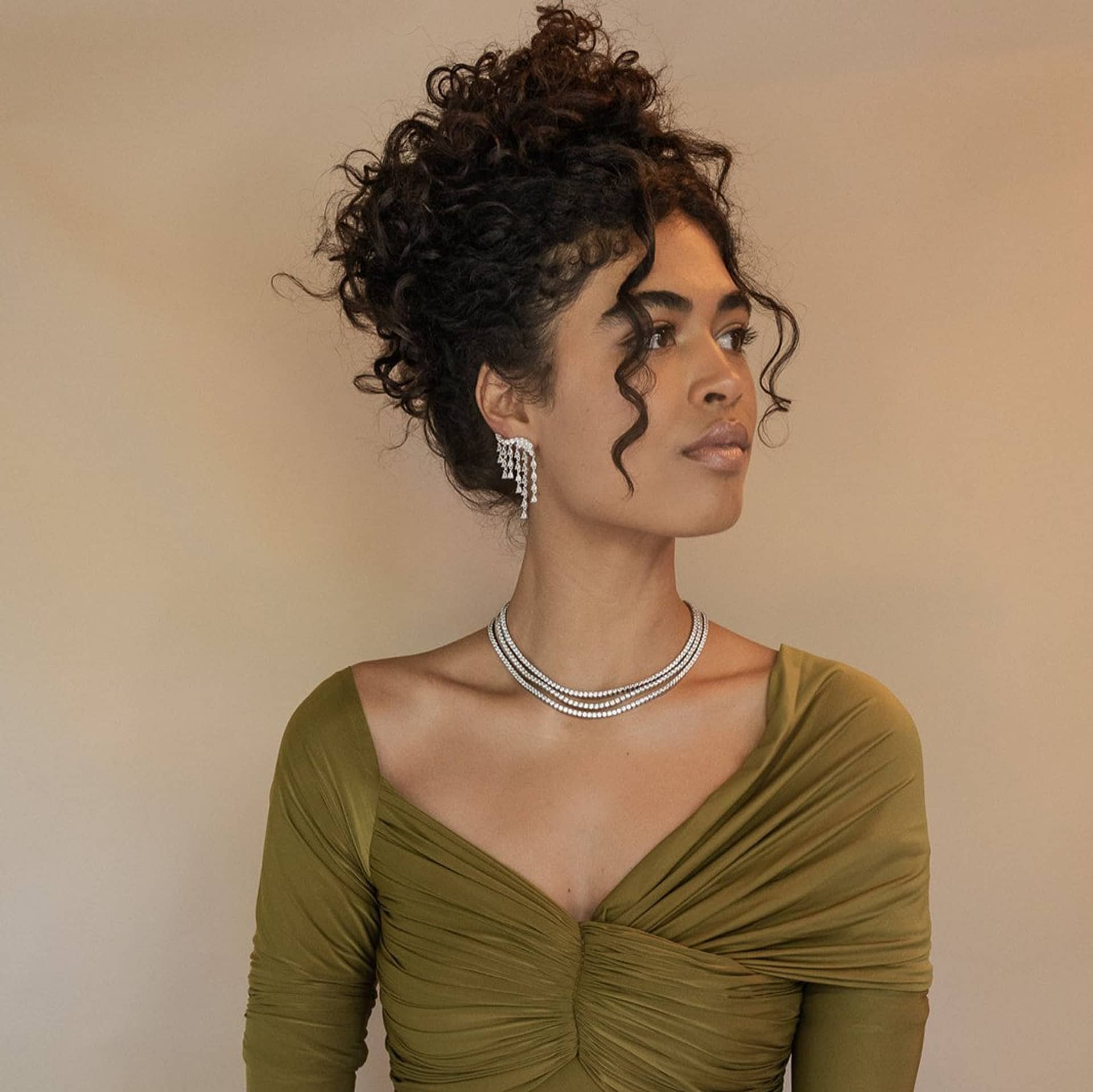 TENNIS NECKLACE made by Zepplin The Label