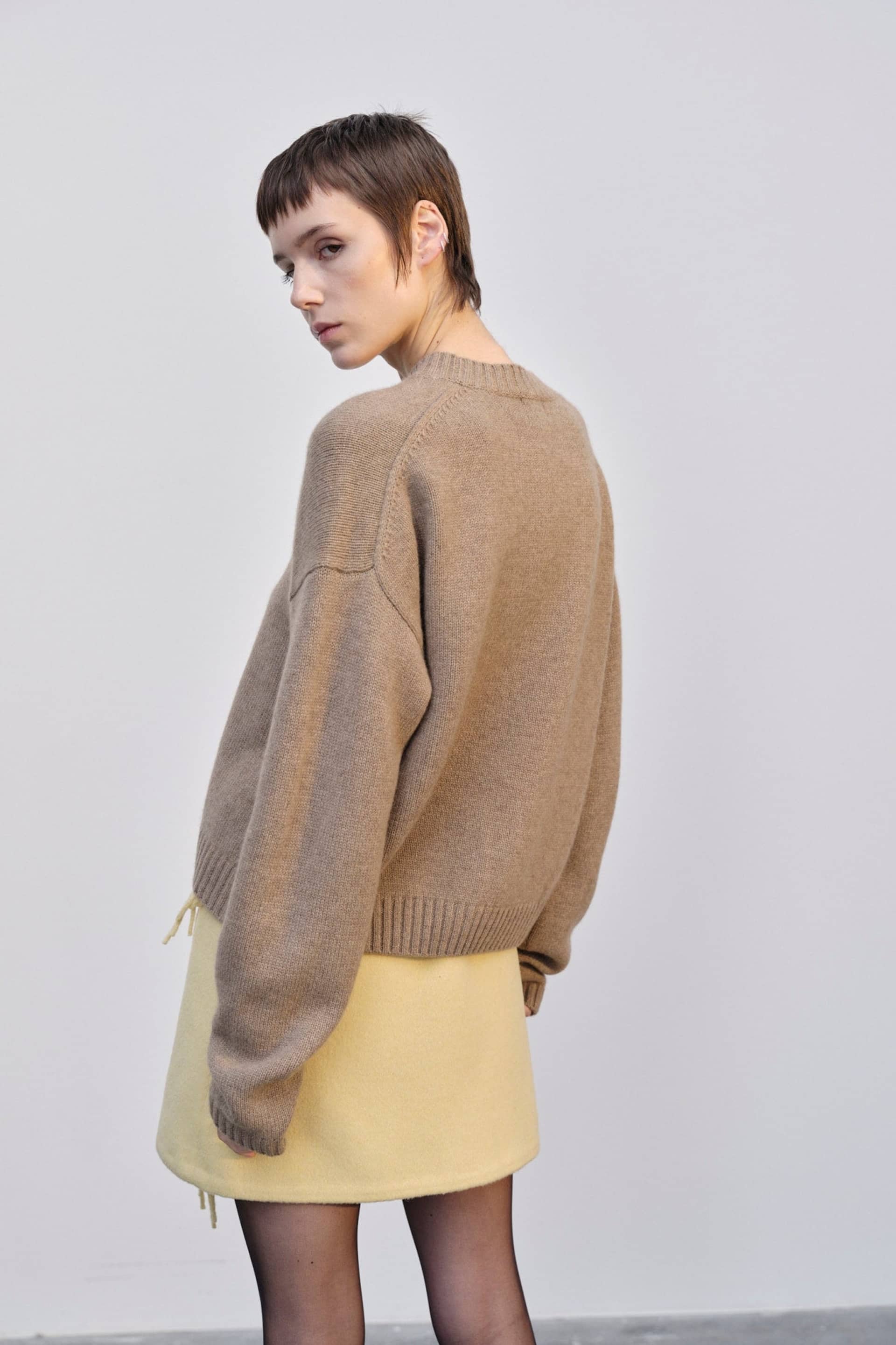 Windy Skirt - Pale Yellow made by HERSKIND