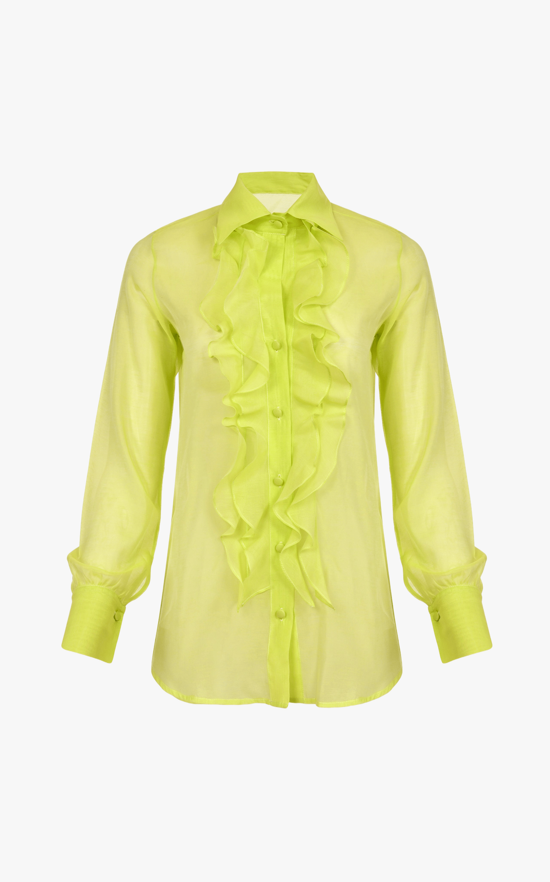 Miele Ruffled Blouse made by Francesca Miranda