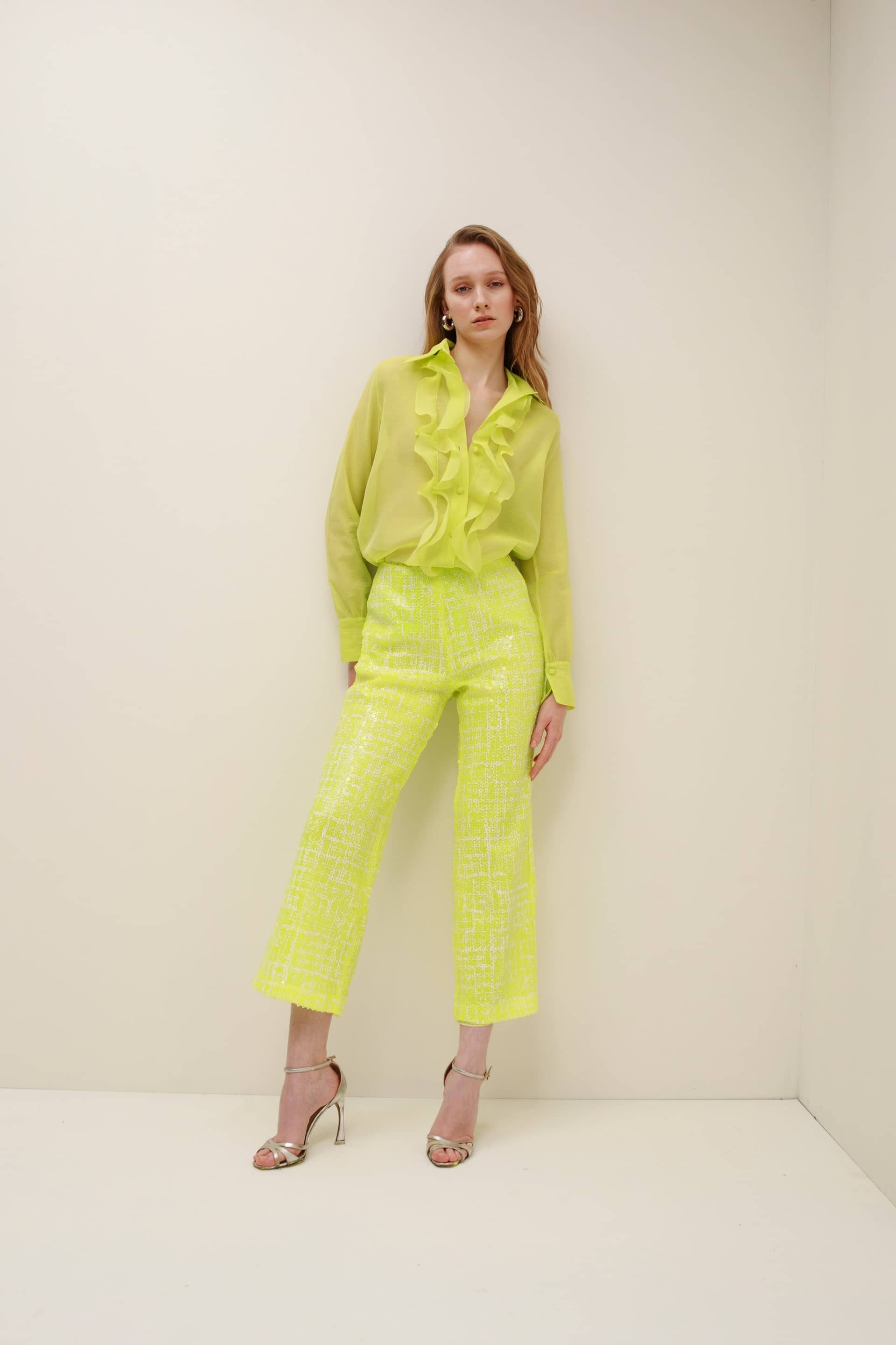 Miele Ruffled Blouse made by Francesca Miranda