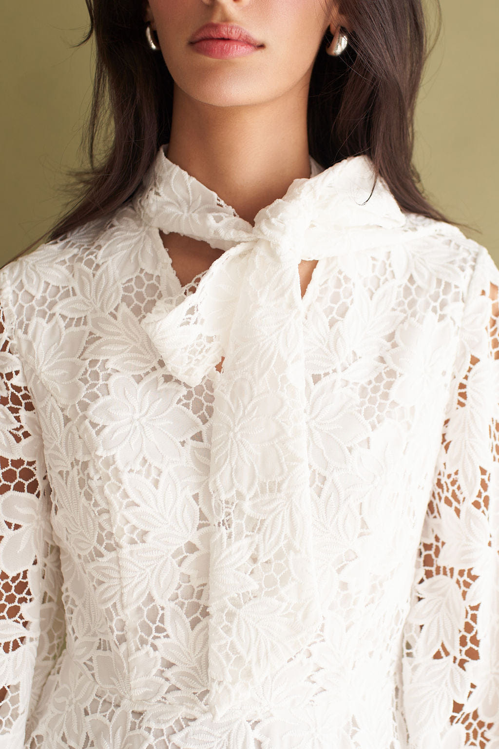 Mirabel Lace Midi Dress made by Vasiliki