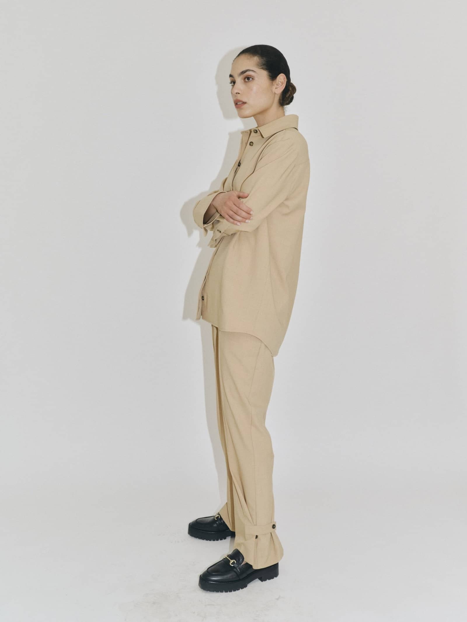 Cato Shirt Jacket - Corn made by HERSKIND