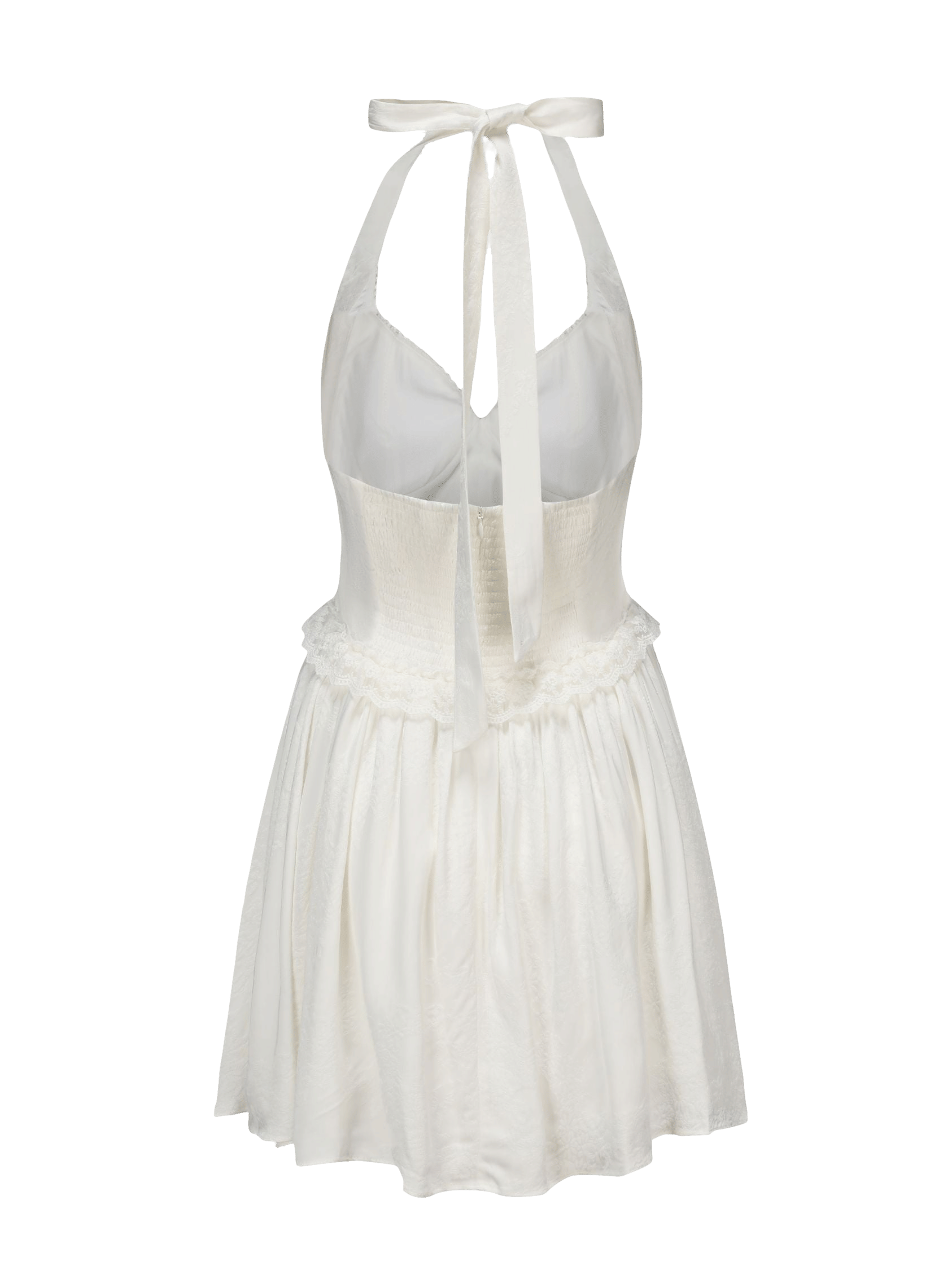 Allie Dress (White) in White made by Nana Jacqueline