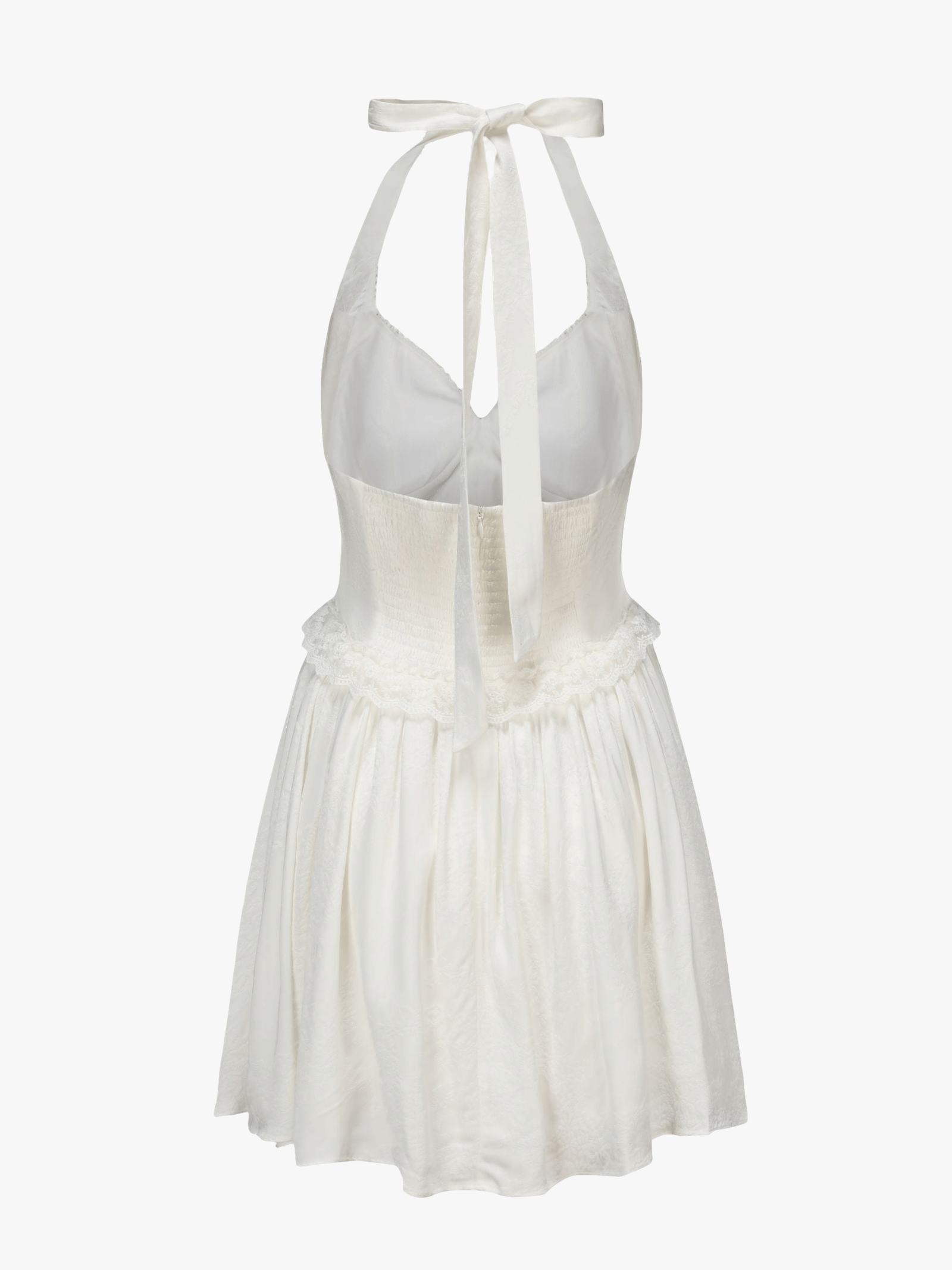 Allie Dress (White) in White made by Nana Jacqueline