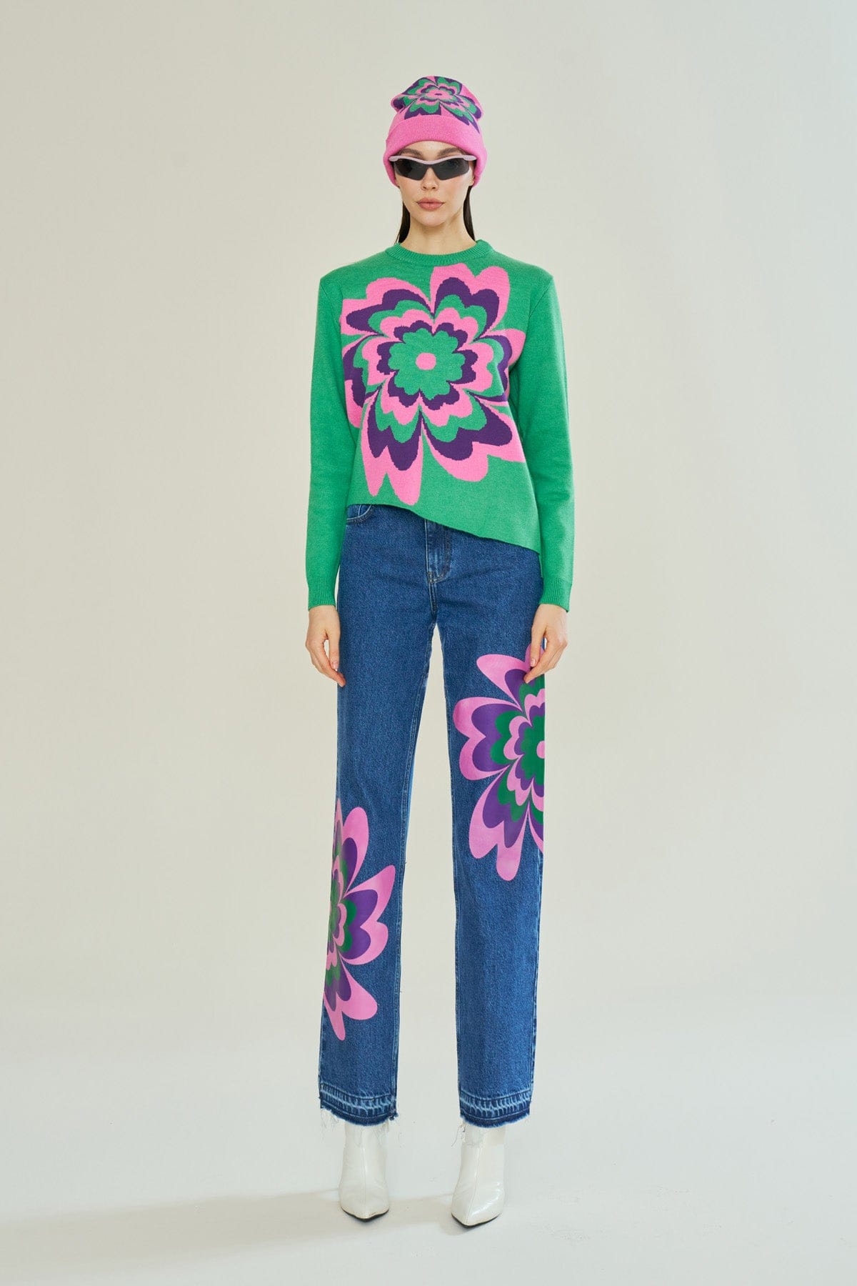 Botanical Bliss Sweater made by Declara