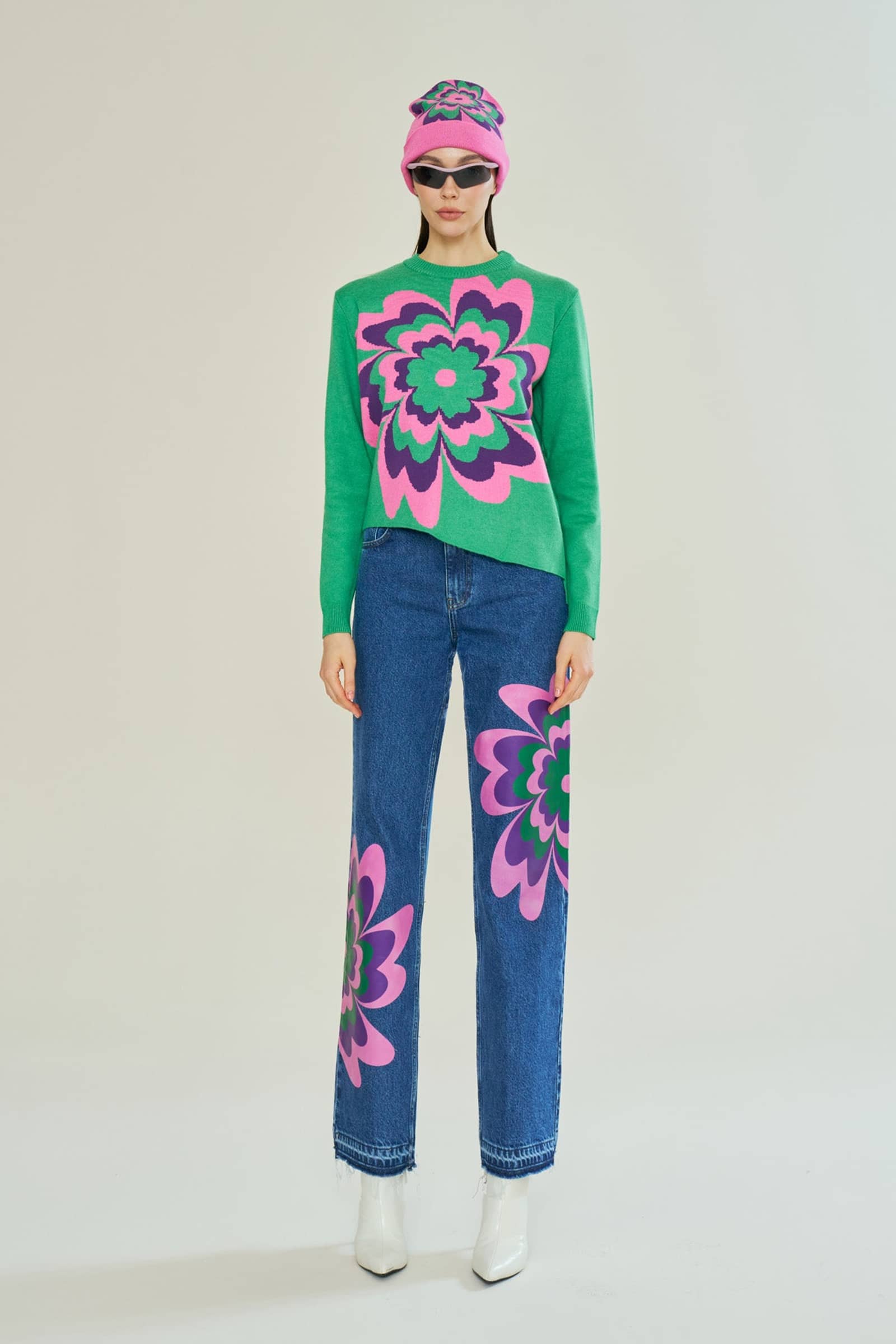 Botanical Bliss Sweater made by Declara