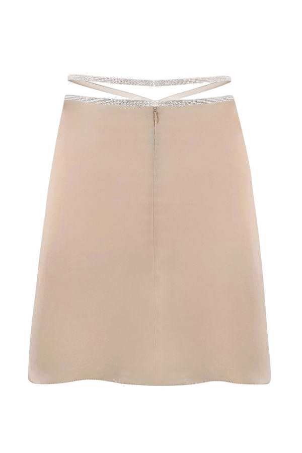 Silk mini skirt made by NUÉ