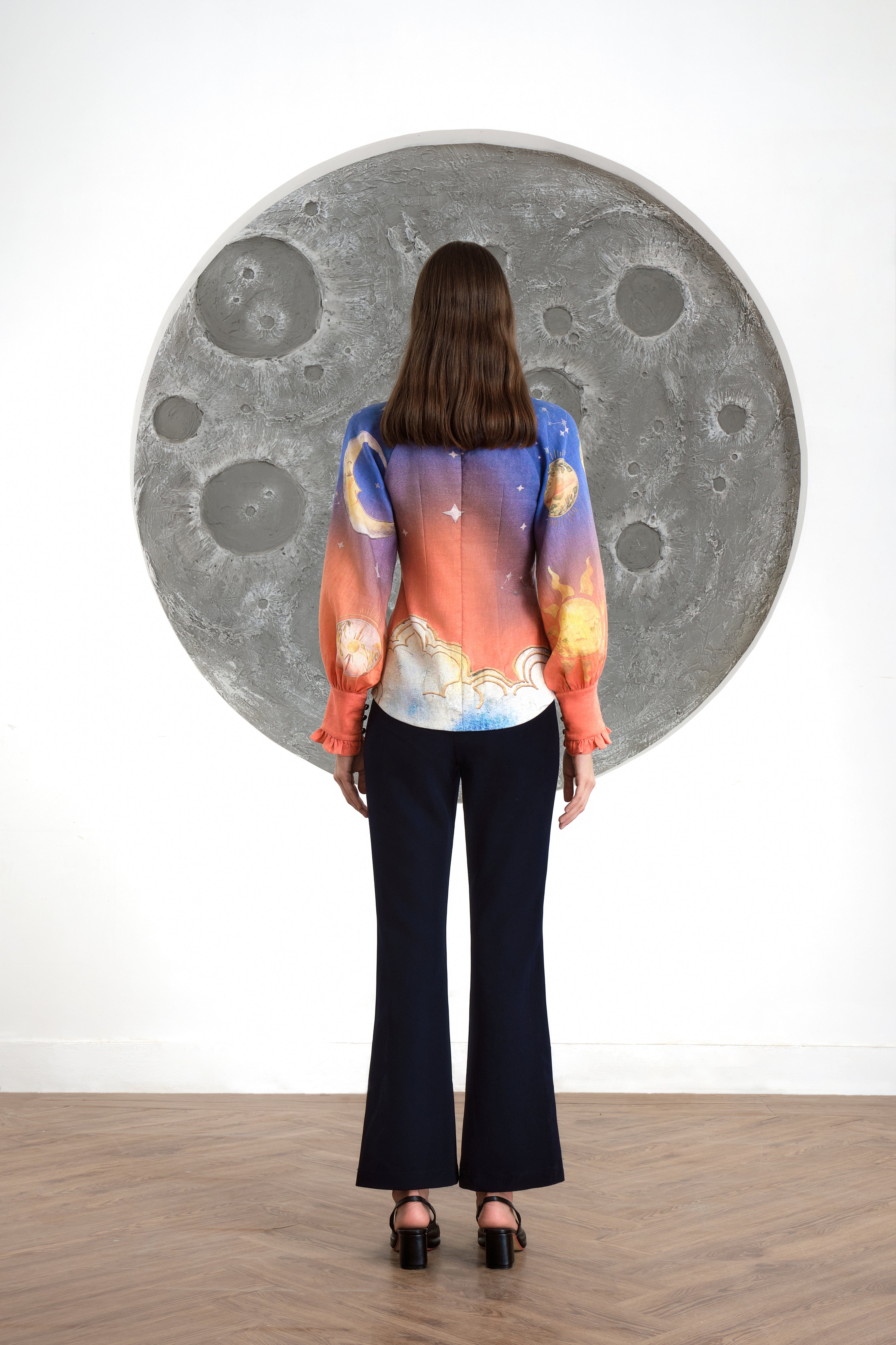 Starlit Mother Blouse made by JUSTIN TONG