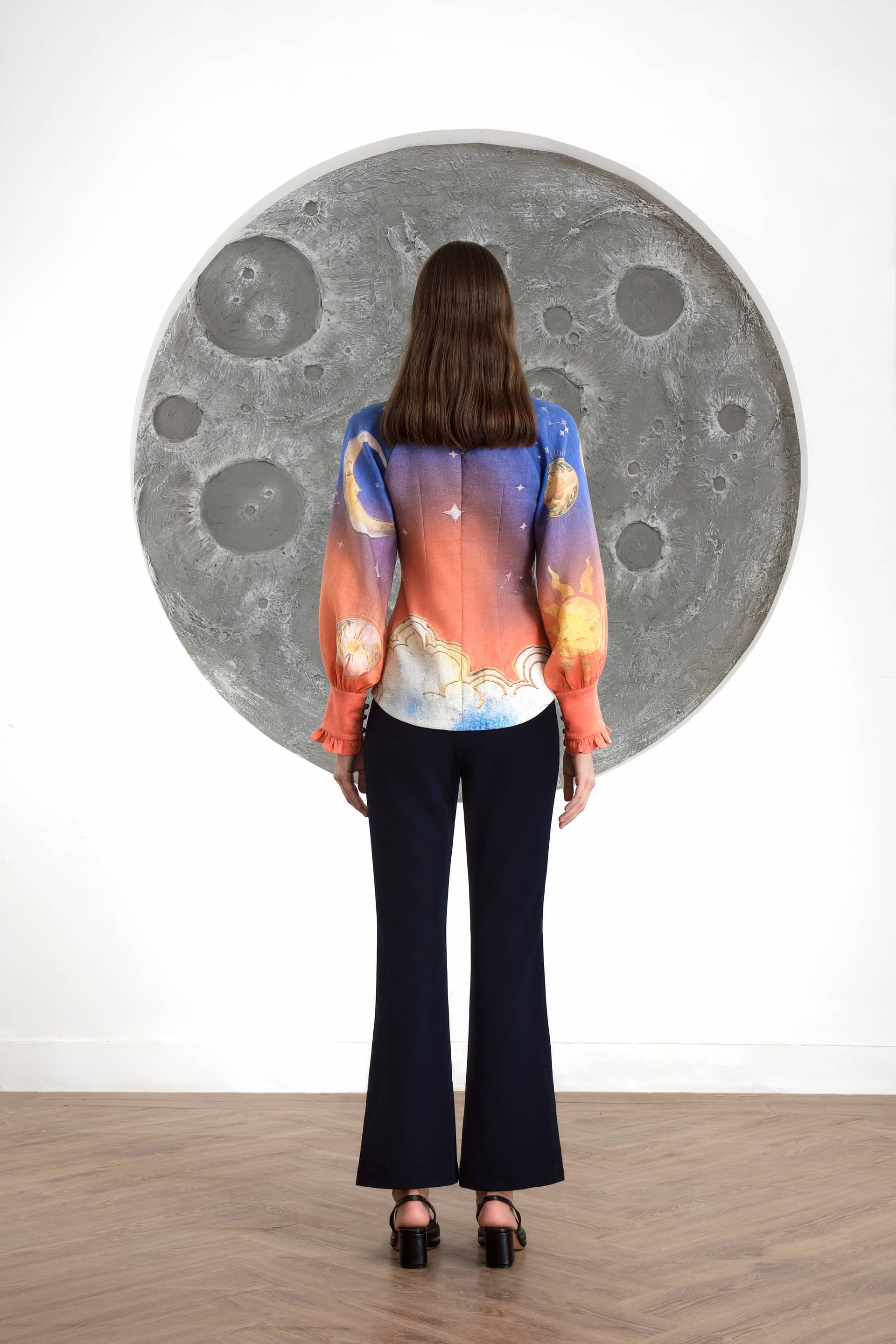 Starlit Mother Blouse made by JUSTIN TONG