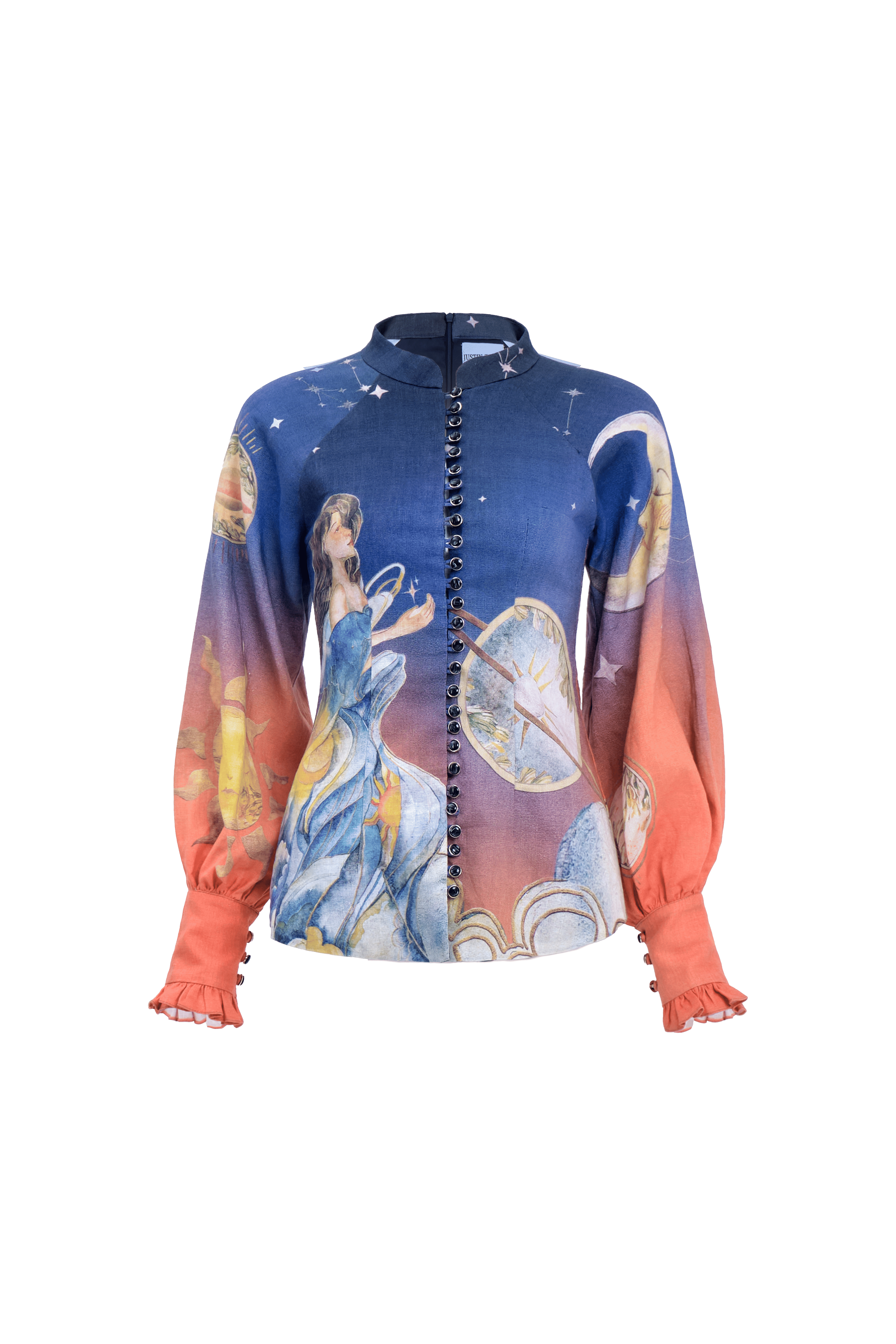 Starlit Mother Blouse made by JUSTIN TONG