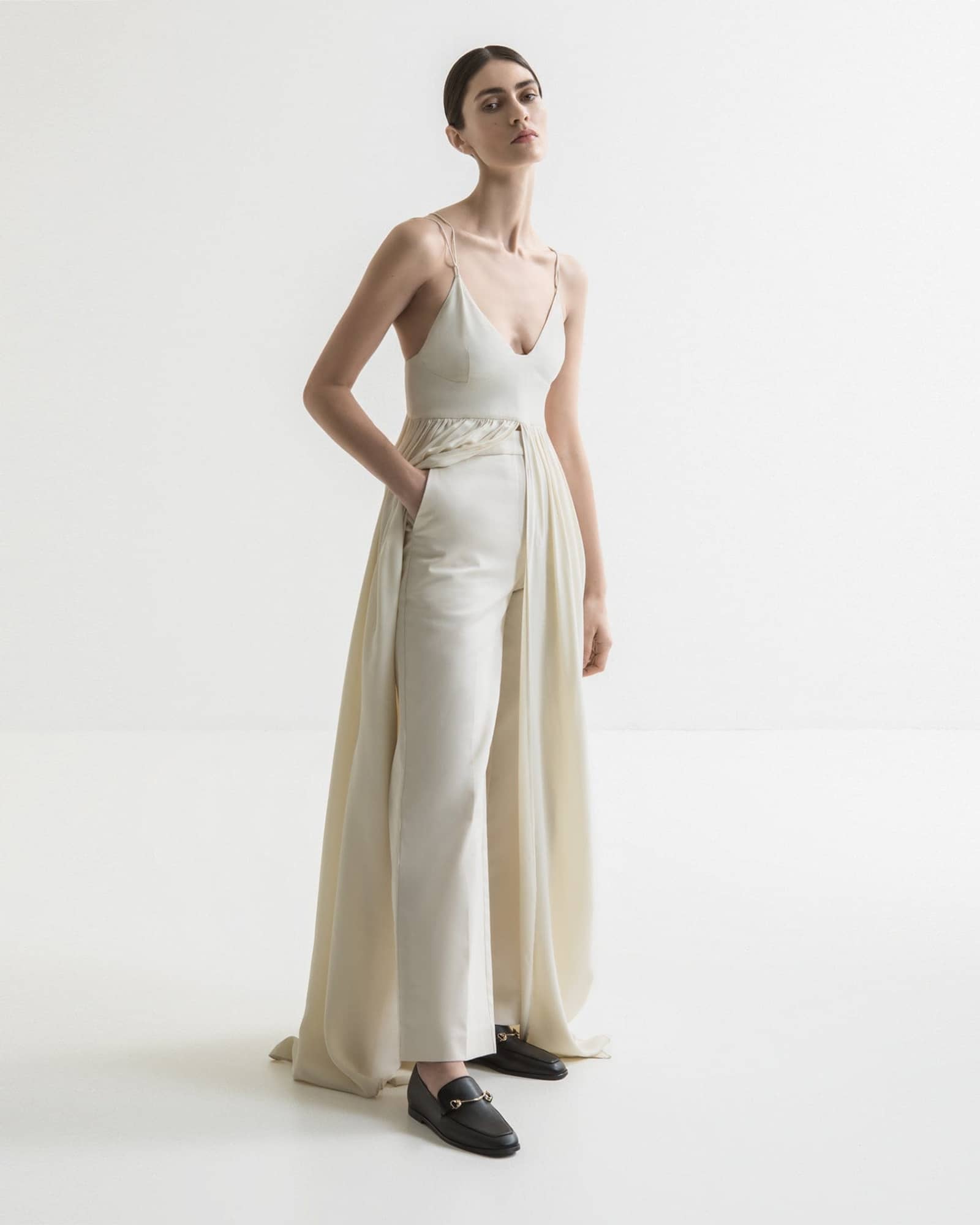 The Modern Moccasin - Black with hardware made by ESSEN