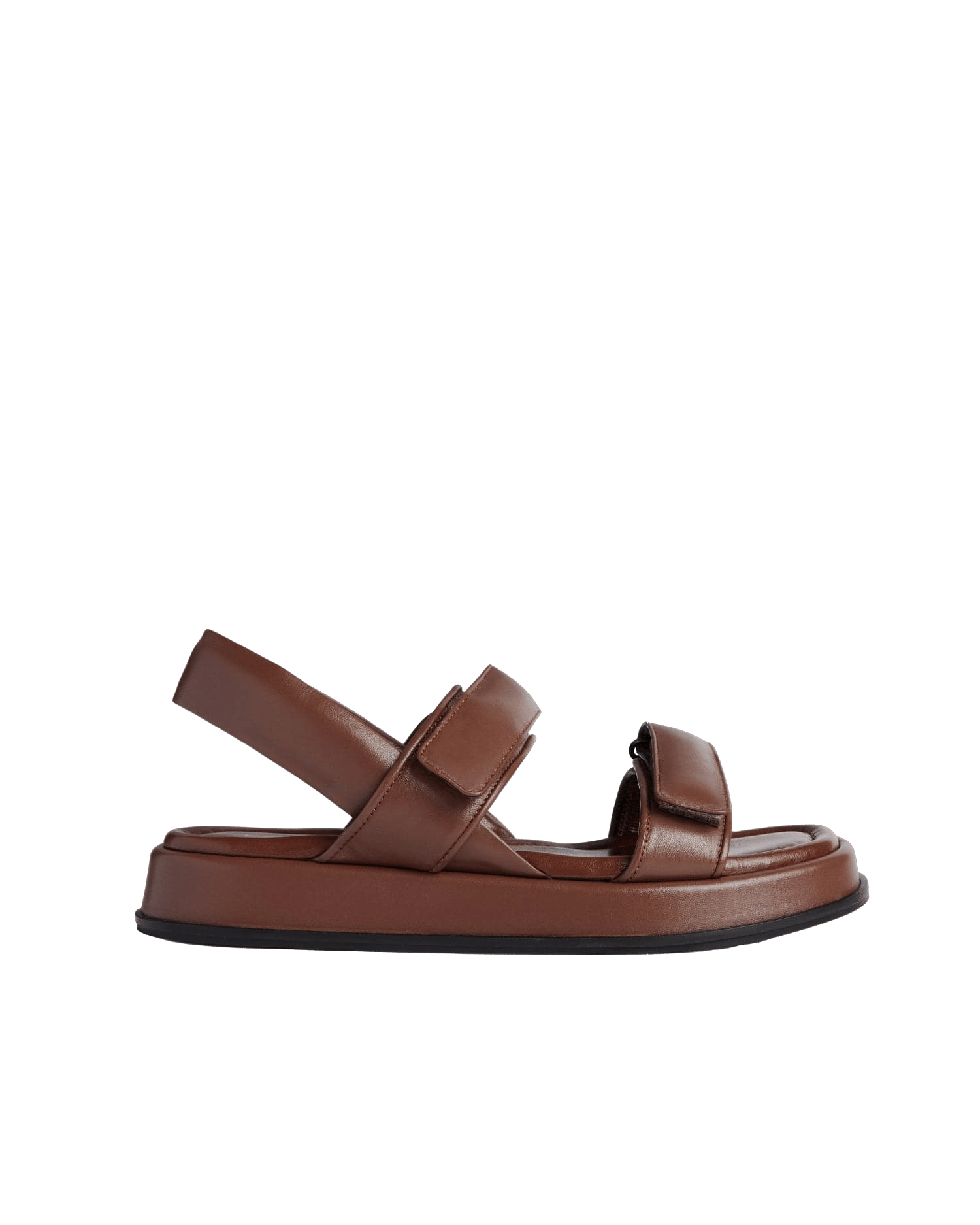 The Sporty Sandal - Chocolate made by ESSEN
