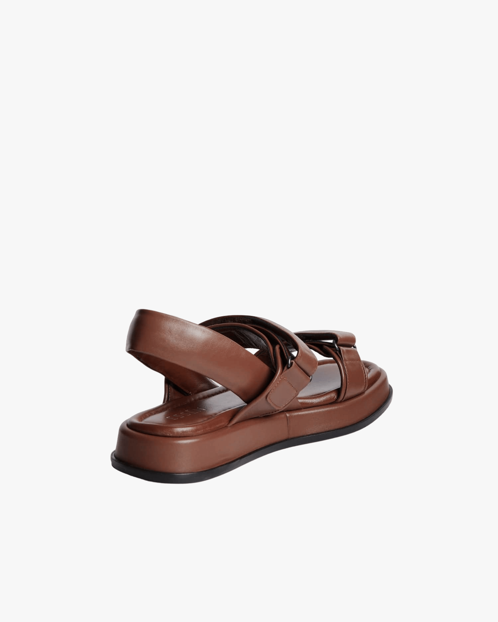 The Sporty Sandal - Chocolate made by ESSEN