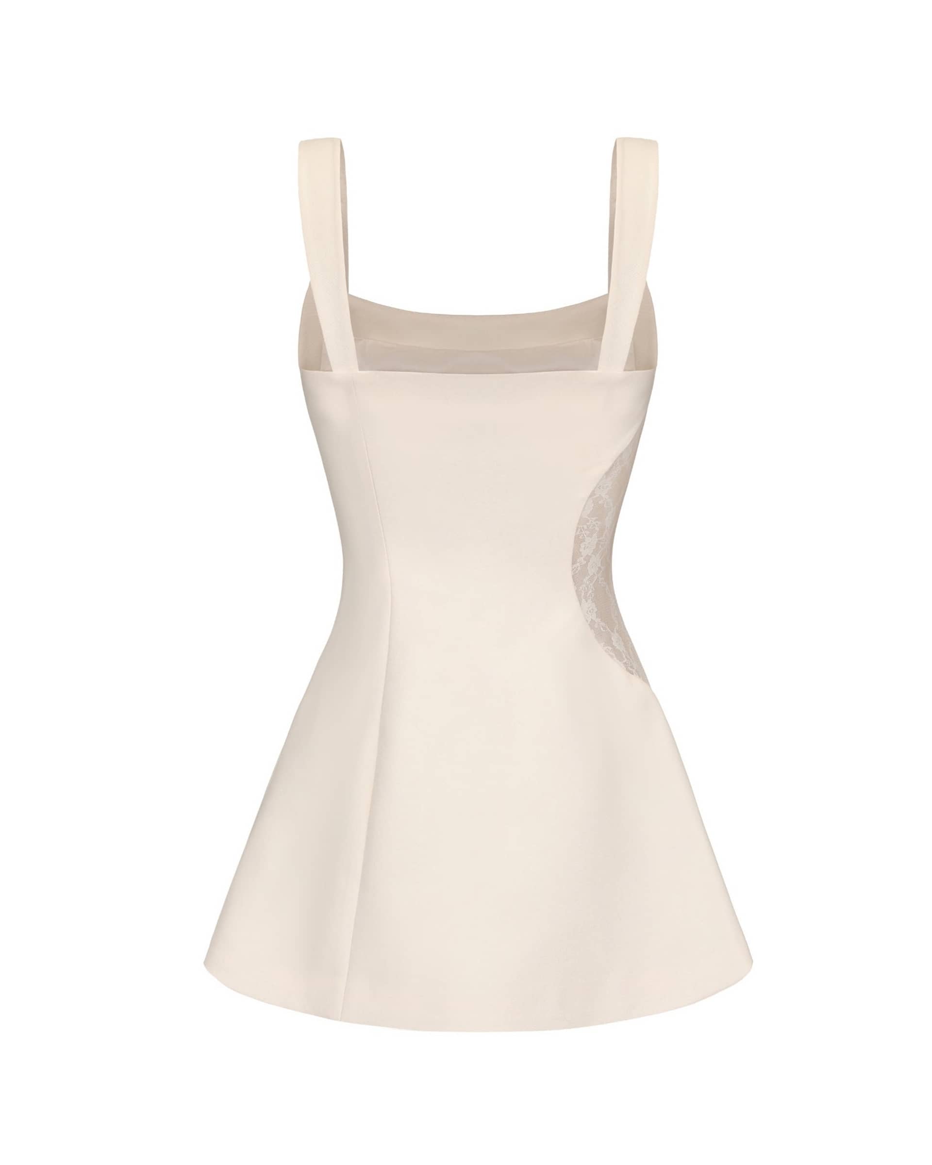 Selena Dress (White) made by Nana Jacqueline