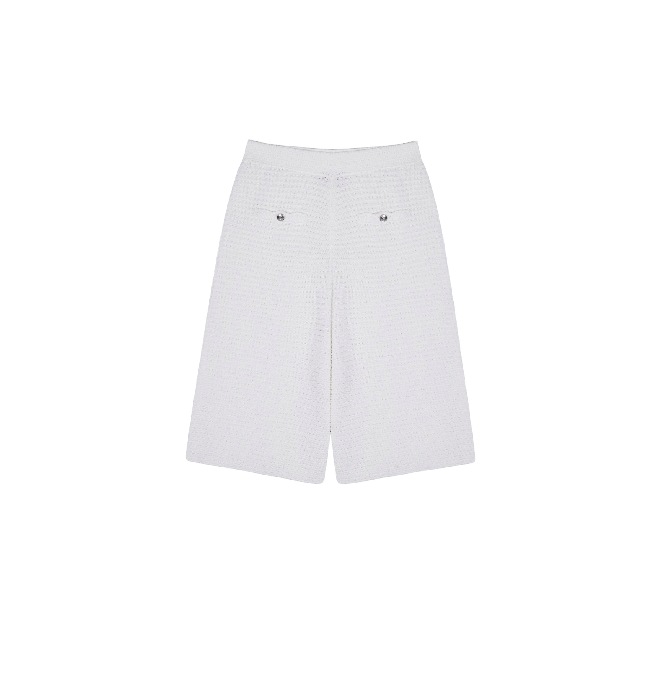 COTTON-LINEN BLEND MID-LENGTH SHORTS made by CRUSH Collection